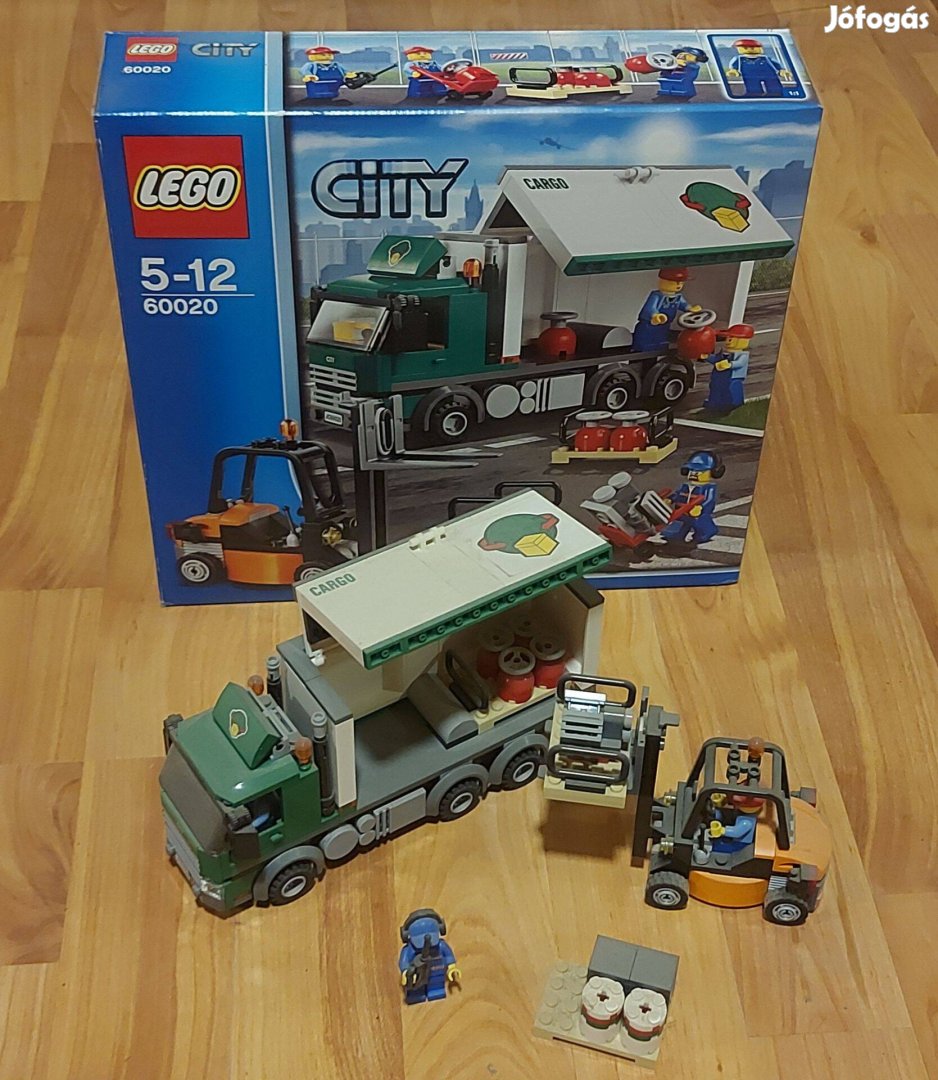 LEGO City 60020 teherautó + doboz + leírás megkimélt BP!