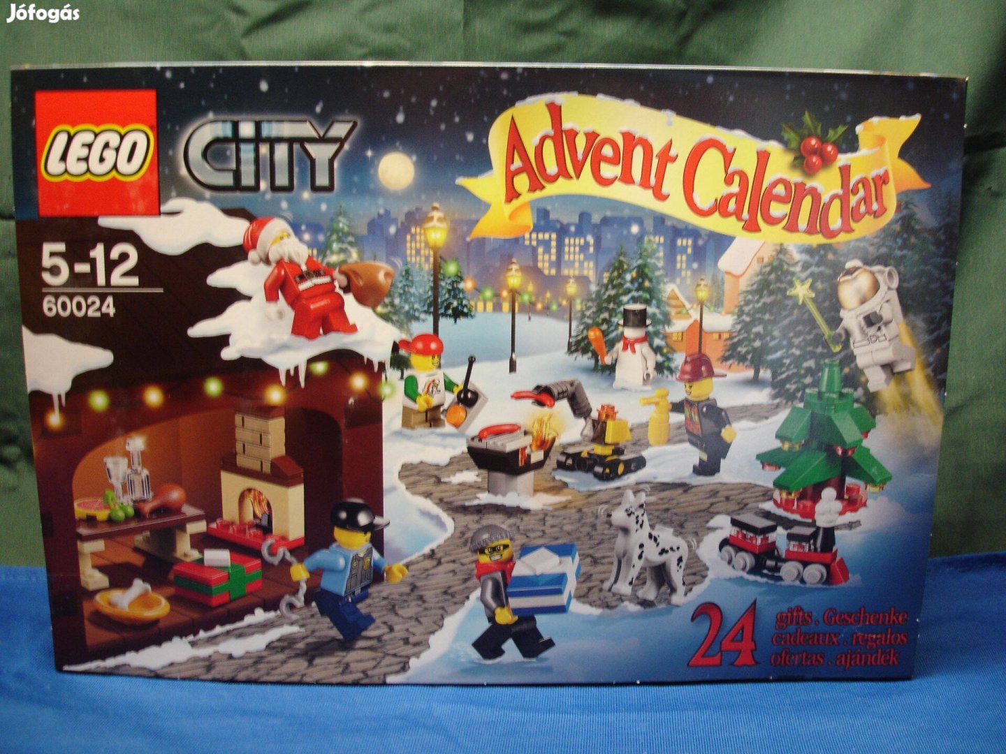 LEGO City 60024 City Advent Kalendárium Bontatlan