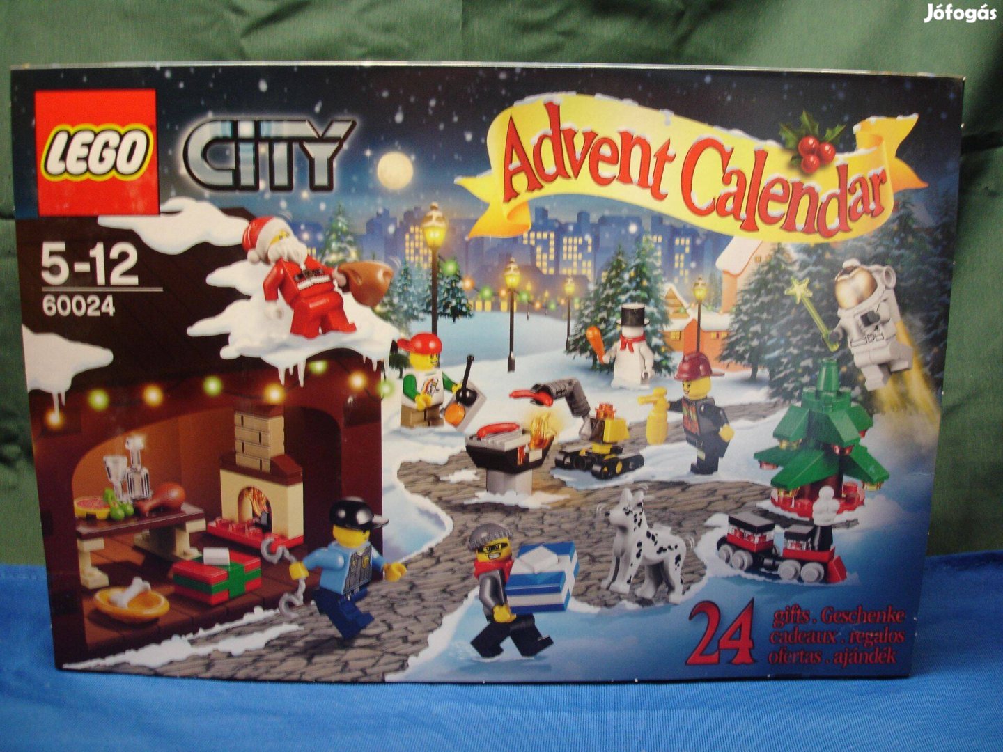 LEGO City 60024 City Advent Kalendárium Bontatlan