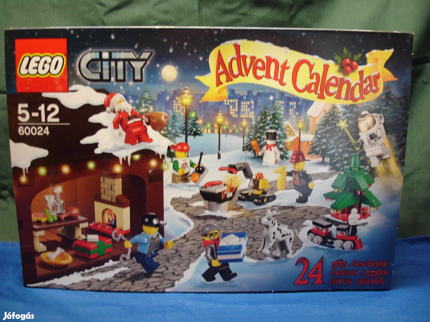 LEGO City 60024 City Advent Kalendárium Bontatlan