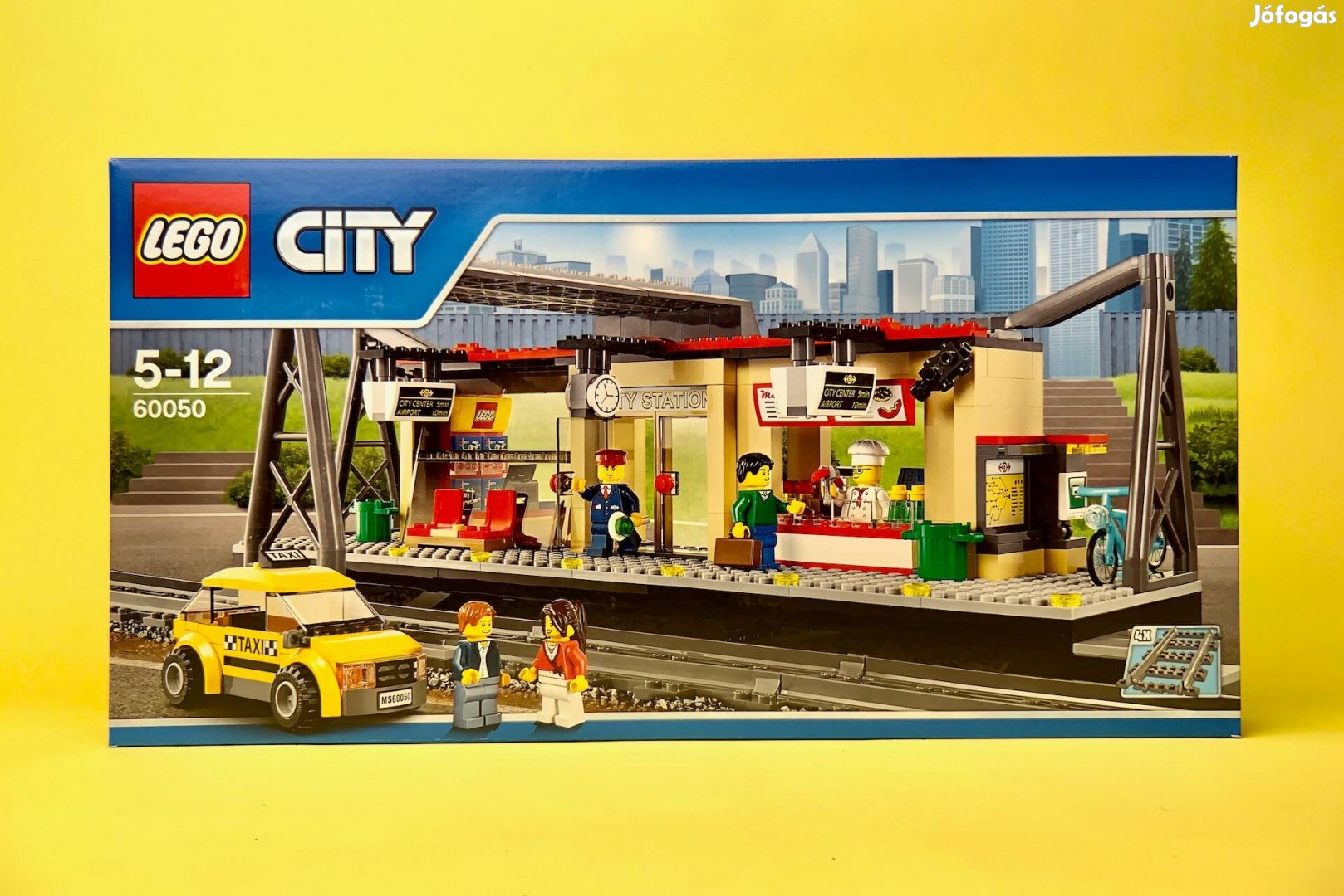 LEGO City 60050 Vasútállomás, Uj, Bontatlan