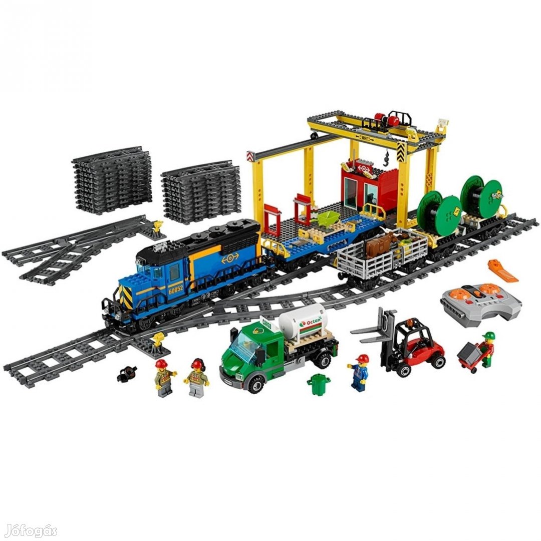 LEGO City 60052 Tehervonat és Rakodó rámpa