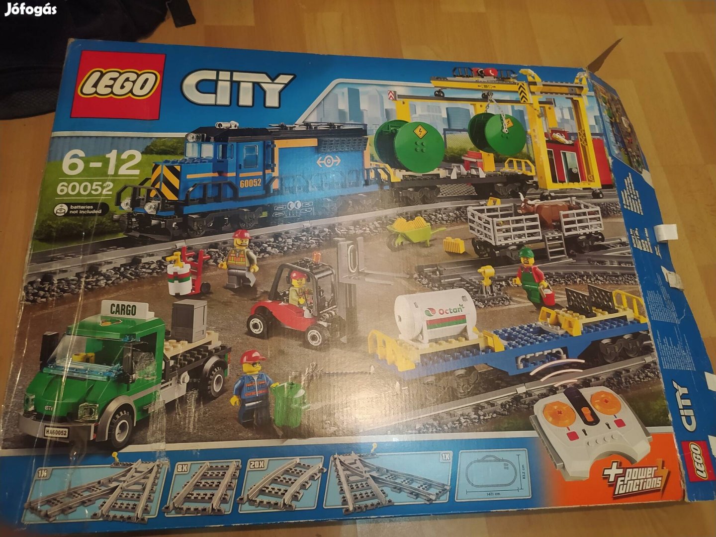 LEGO City 60052-es elektromos teherszállító vonat