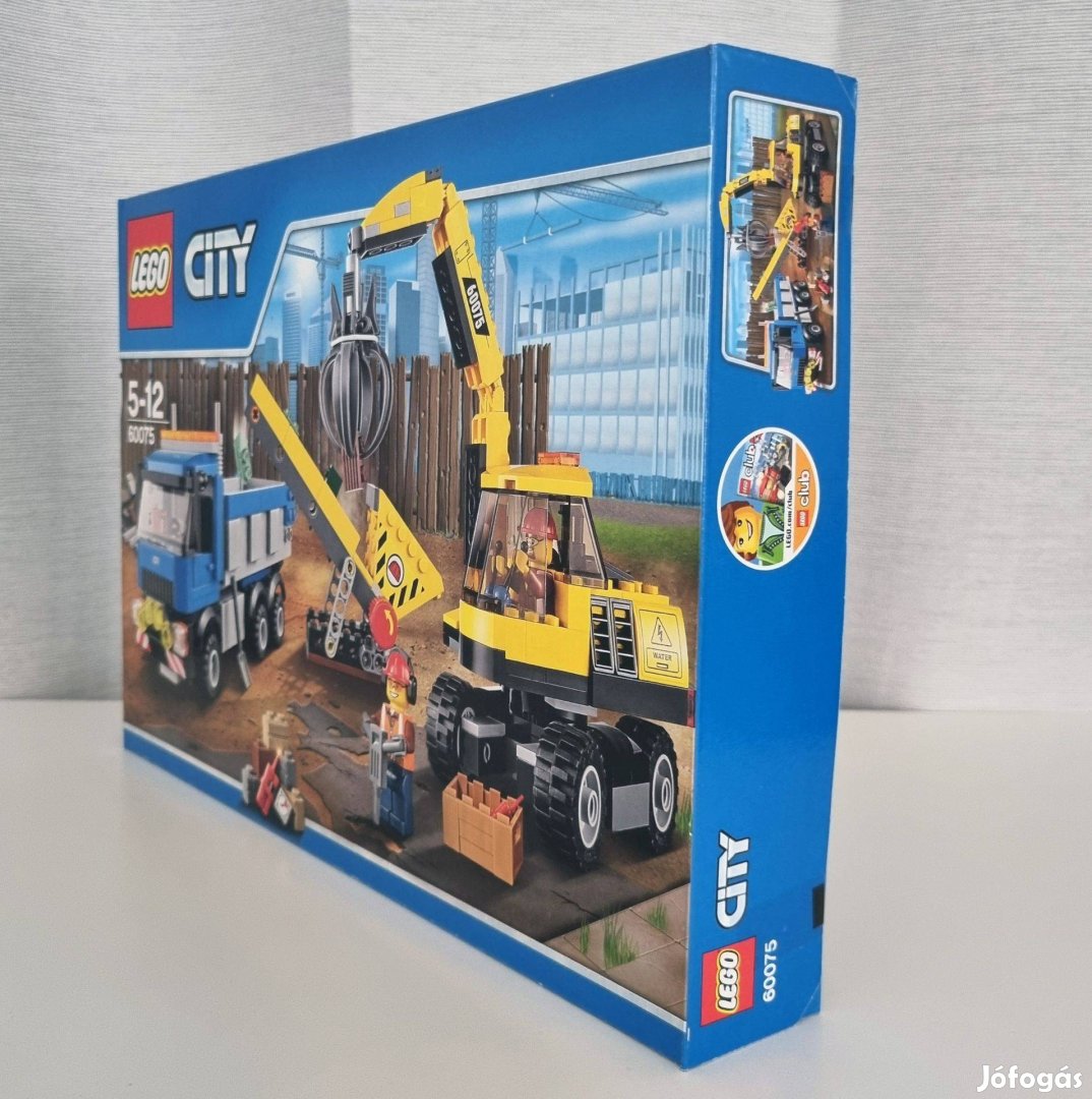 LEGO City 60075 - Markoló és teherautó - Új, Bontatlan