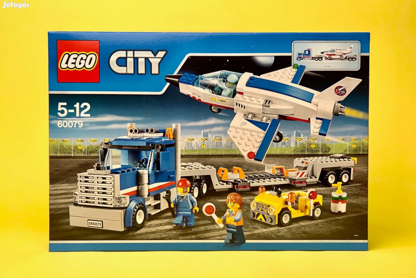 LEGO City 60079 Training Jet Transporter, Uj, Bontatlan