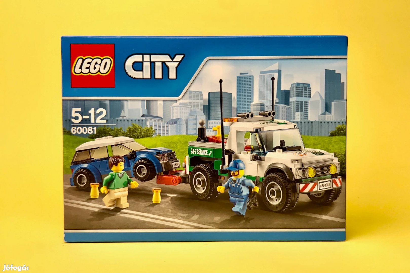 LEGO City 60081 Pickup Tow Truck, Uj, Bontatlan