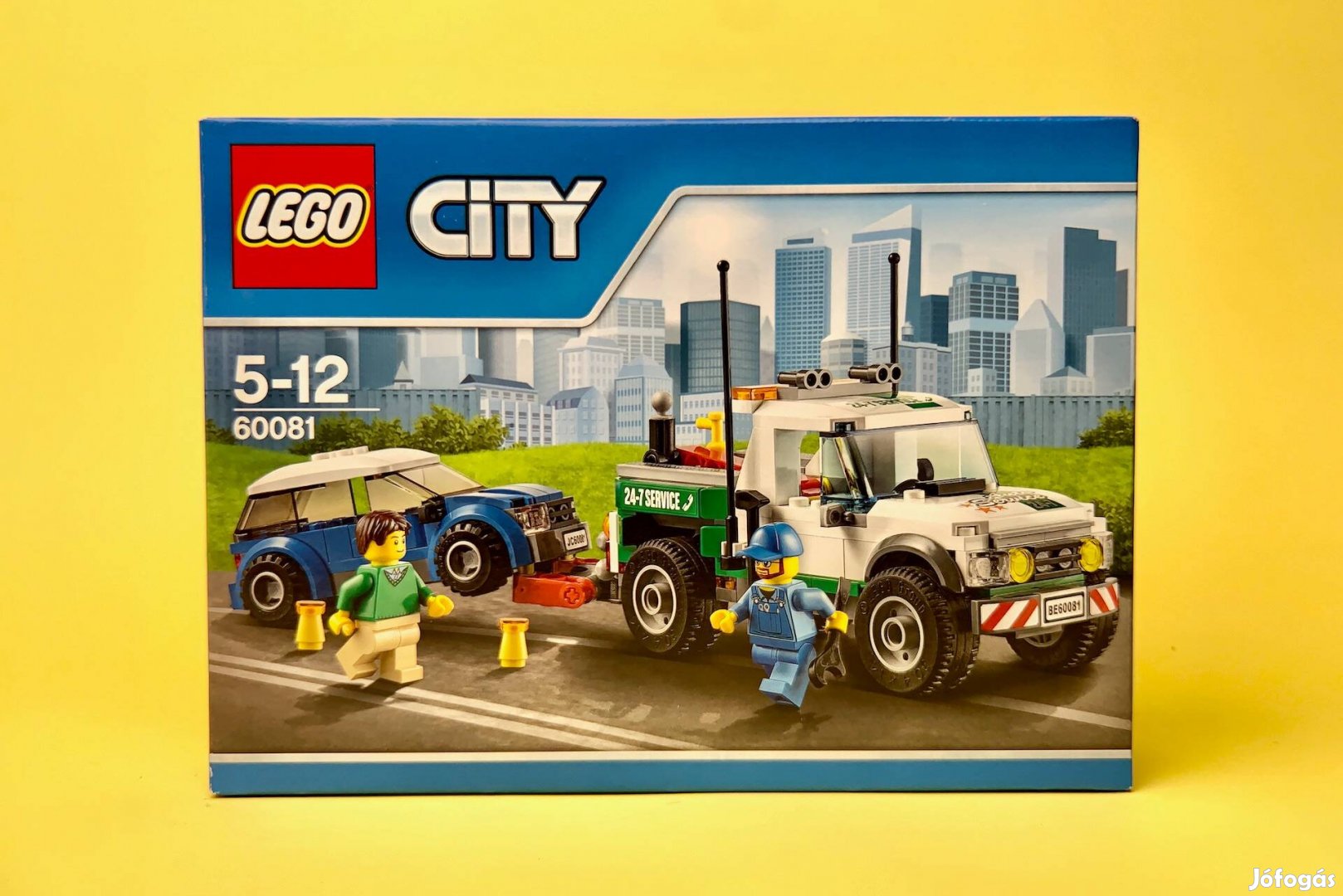 LEGO City 60081 Pickup Tow Truck, Új, Bontatlan