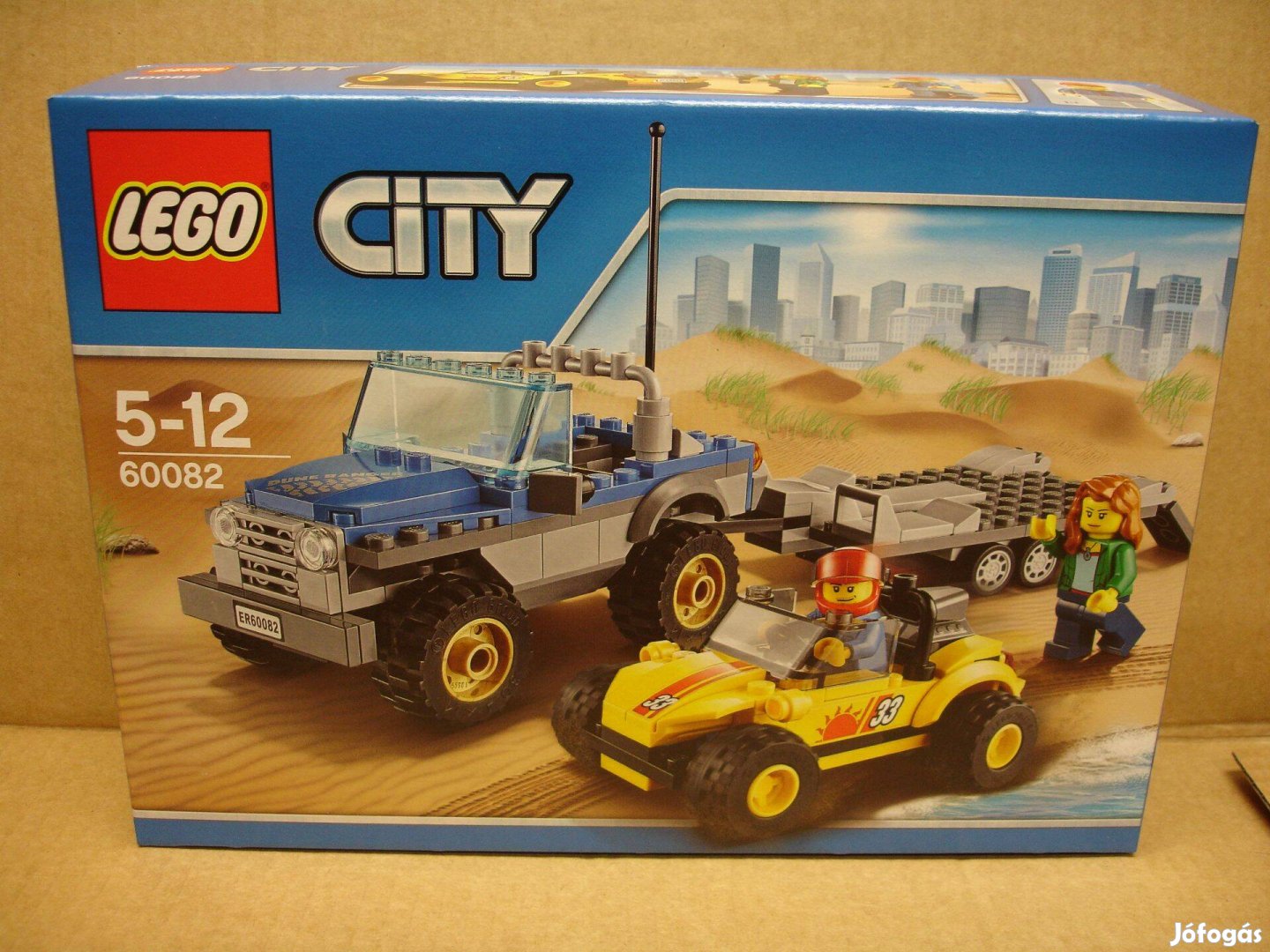 LEGO City 60082 Homokfutó és szállítója Bontatlan