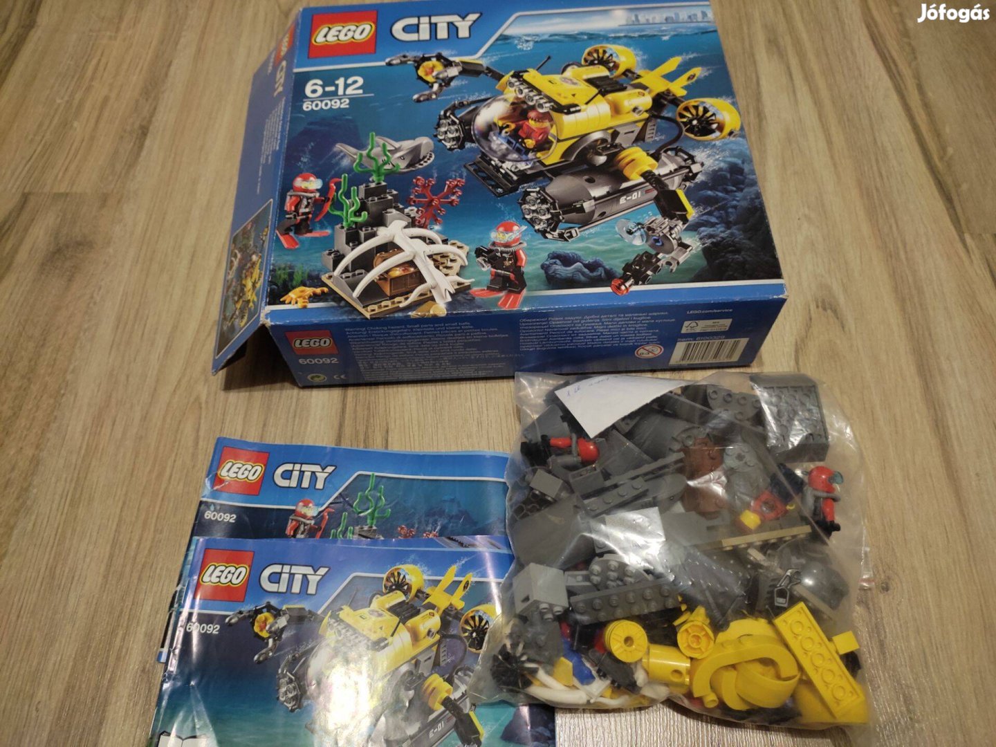 LEGO City 60092 - Mélytengeri tengeralattjáró