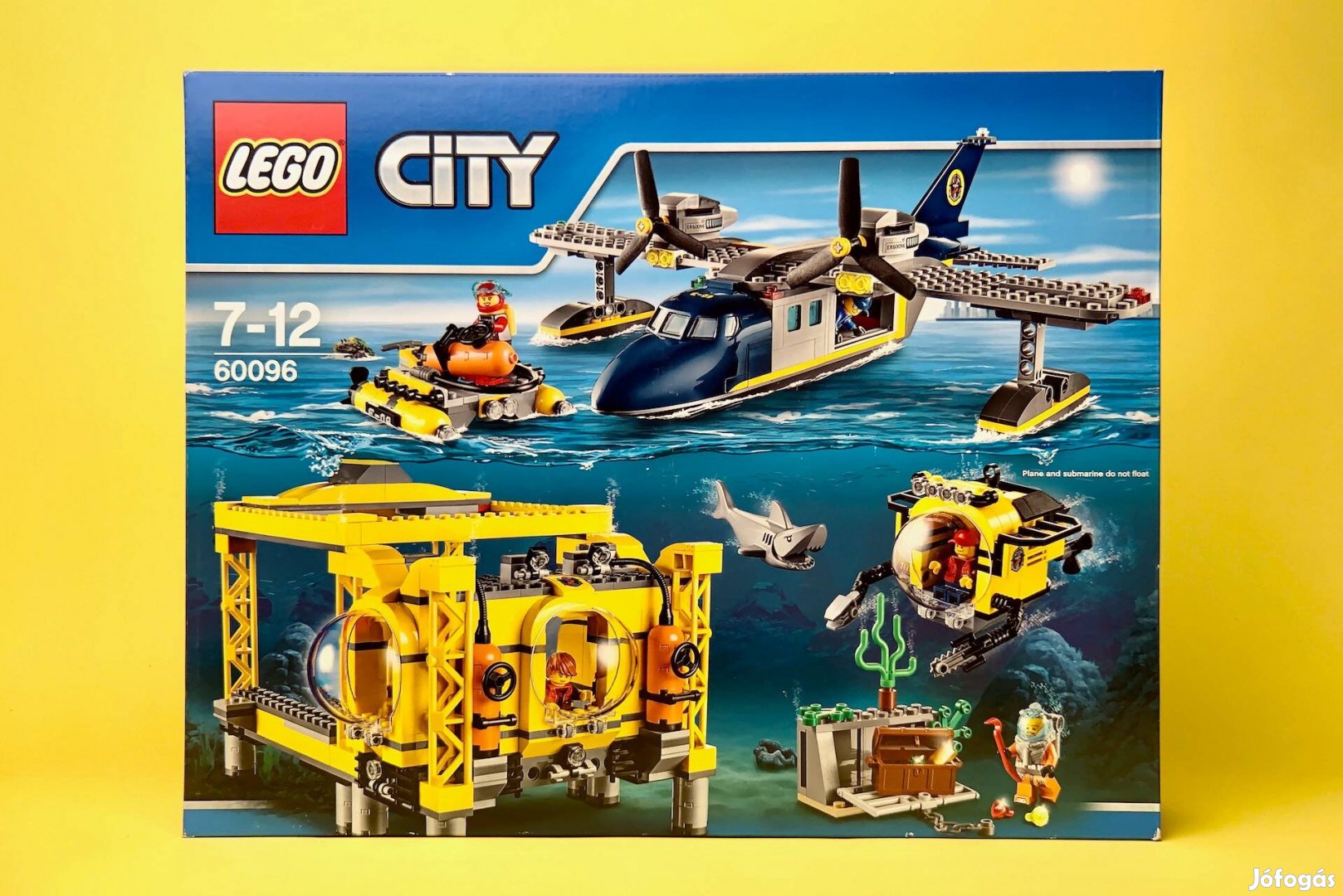 LEGO City 60096 Deep Sea Operation Base, Uj, Bontatlan