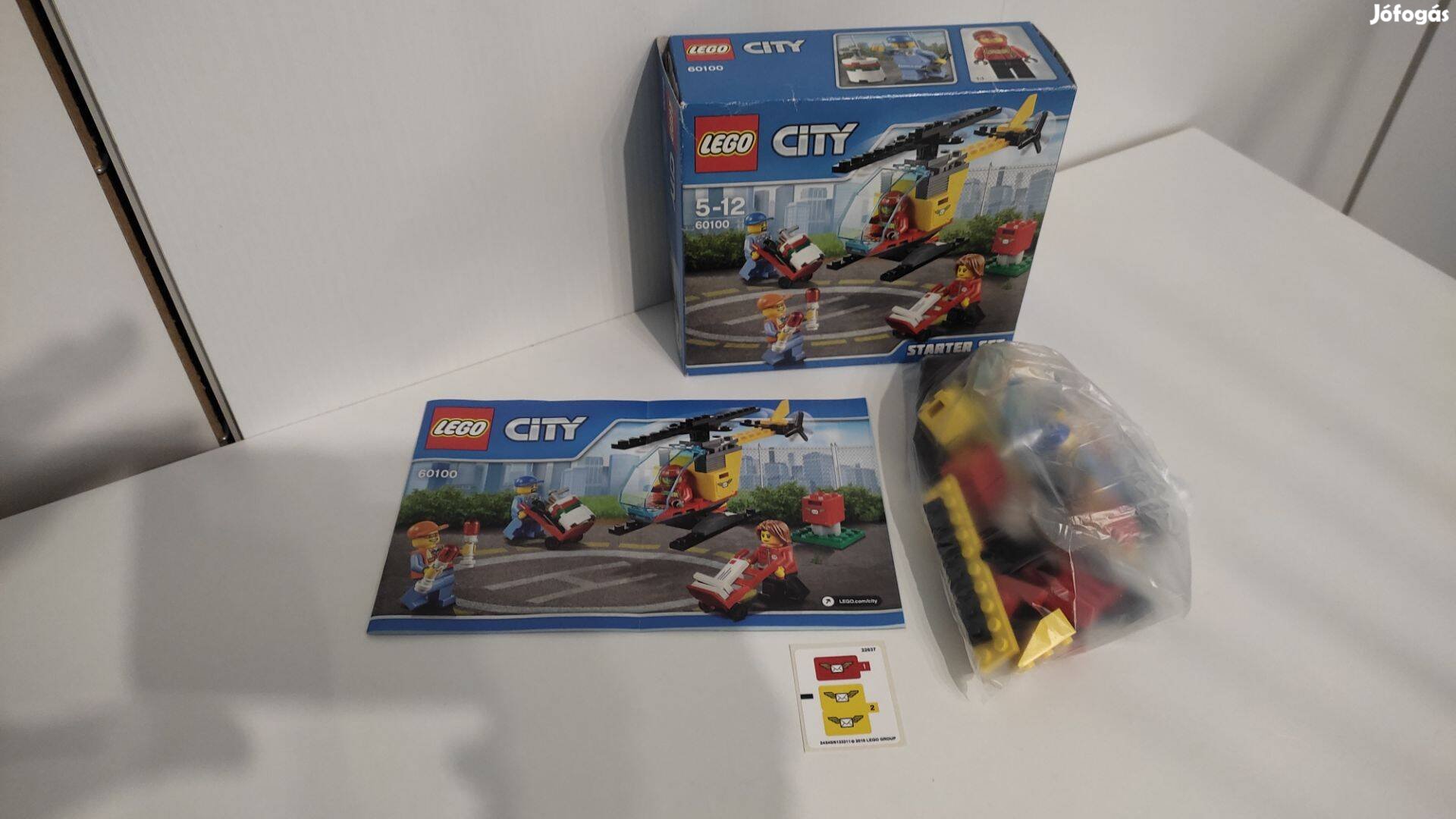 LEGO City 60100 - Repülőtér kezdőkészlet - dobozos, újszerű