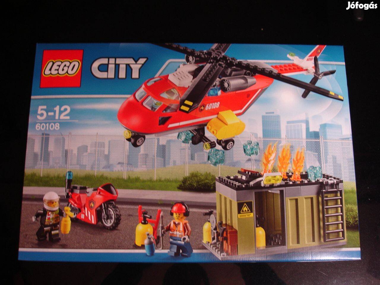 LEGO City 60108 Sürgősségi tűzoltó egység Bontatlan