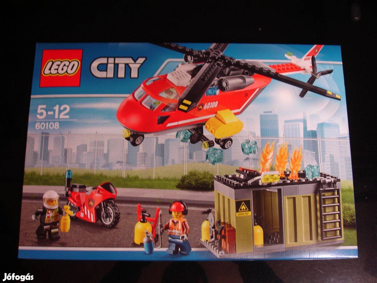 LEGO City 60108 Sürgősségi tűzoltó egység Bontatlan