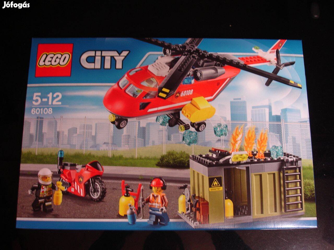 LEGO City 60108 Sürgősségi tűzoltó egység Bontatlan