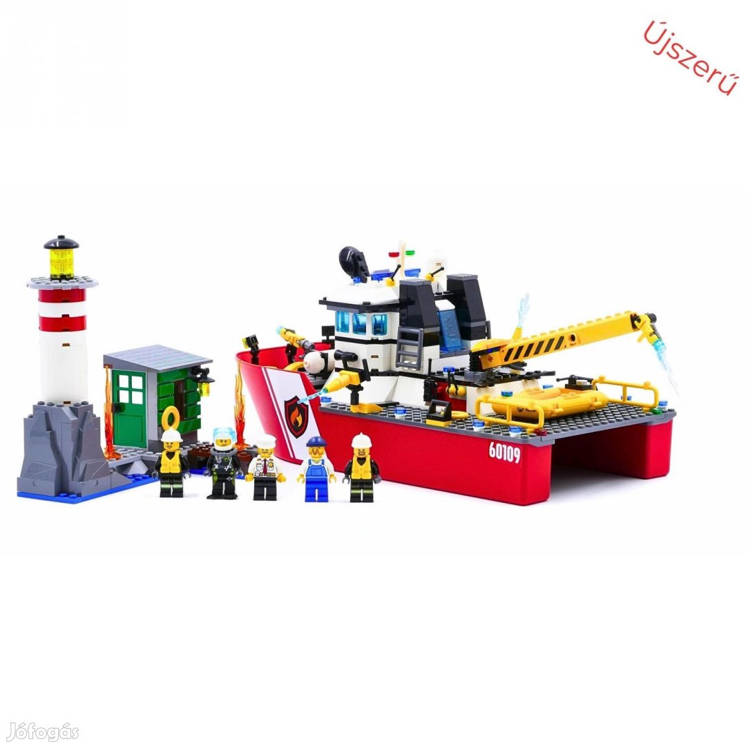 LEGO City 60109 Tűzoltóhajó
