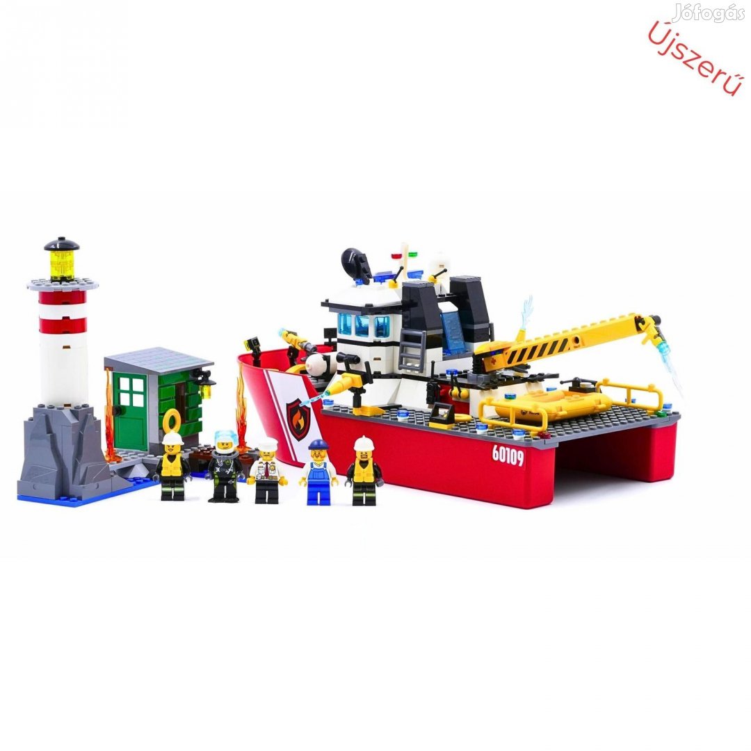 LEGO City 60109 Tűzoltóhajó