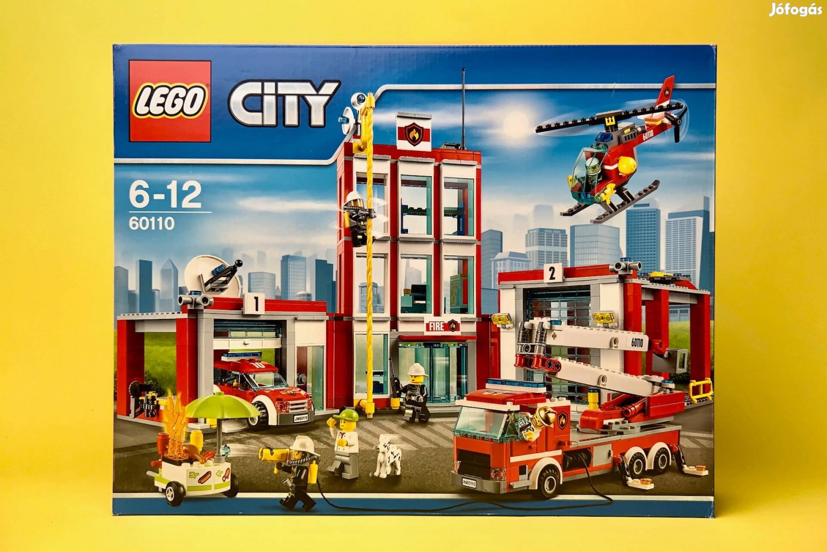 LEGO City 60110 Fire Station, Uj, Bontatlan