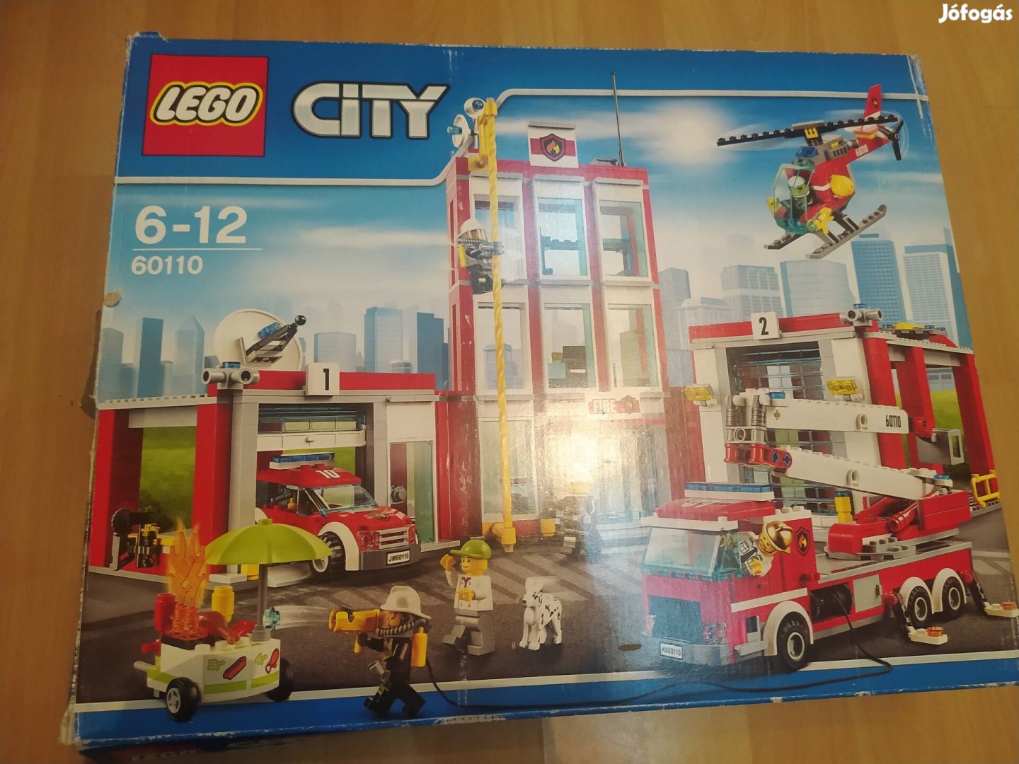 LEGO City 60110-es tűzoltóállomás