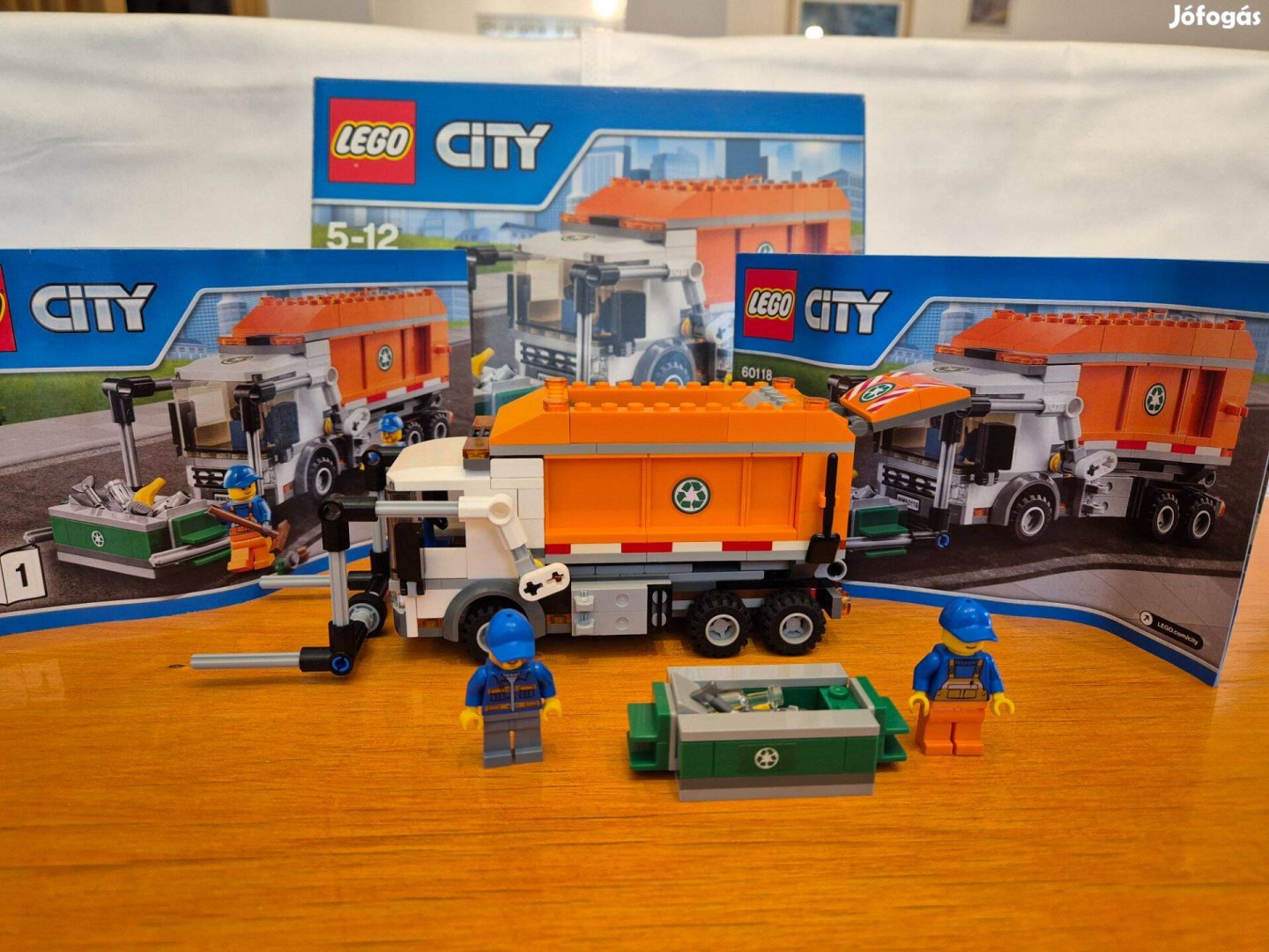 LEGO City 60118 - Szemetes autó