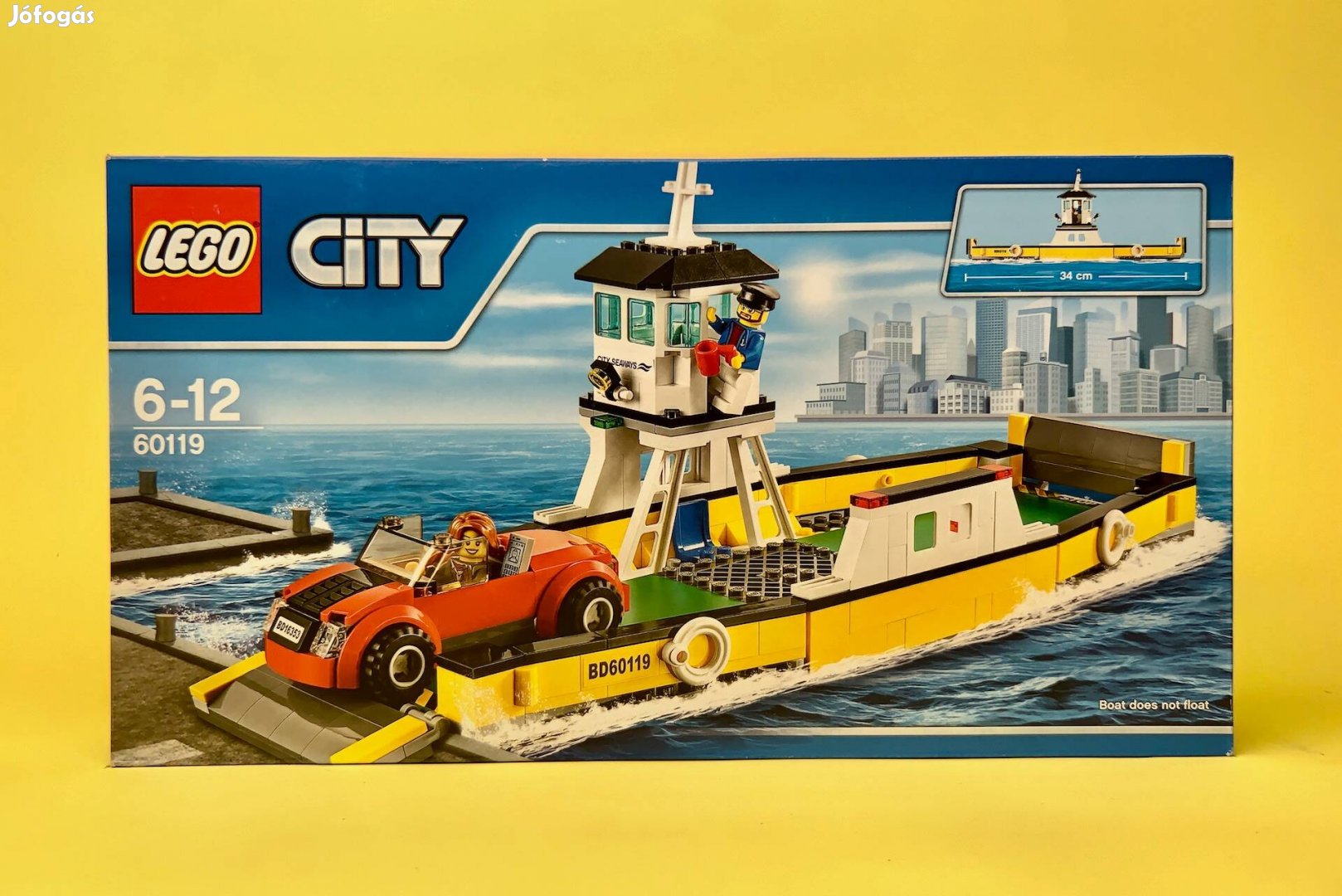 LEGO City 60119 Ferry, Uj, Bontatlan