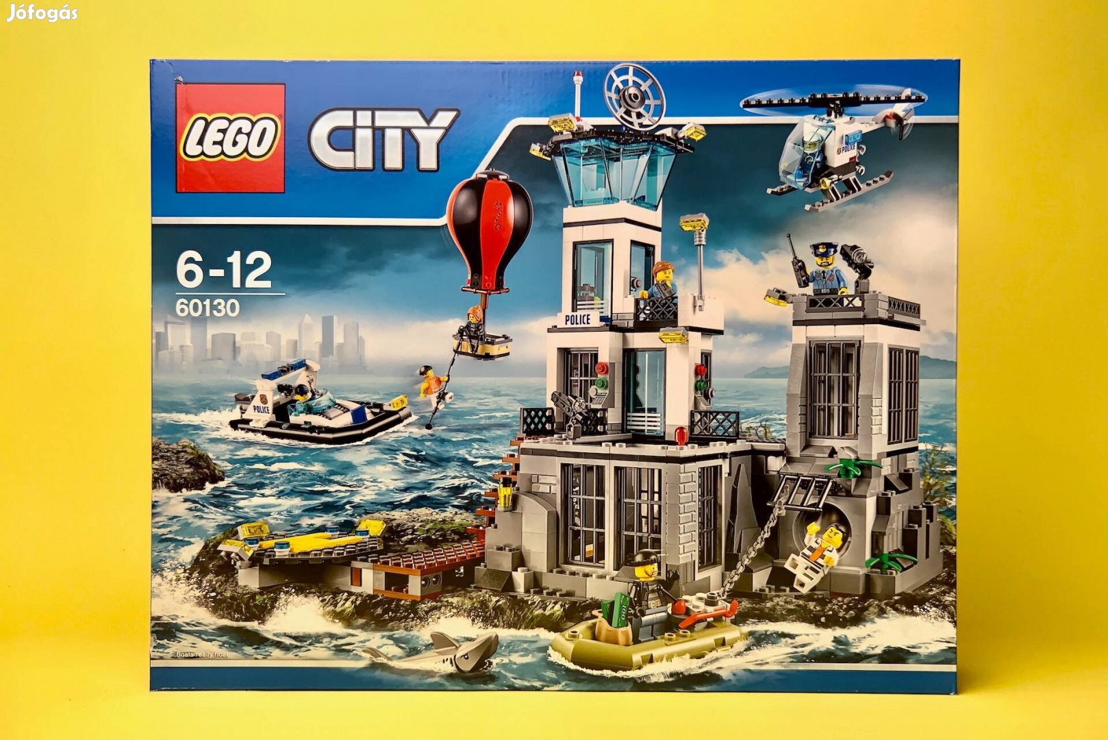 LEGO City 60130 Börtönsziget, Uj, Bontatlan