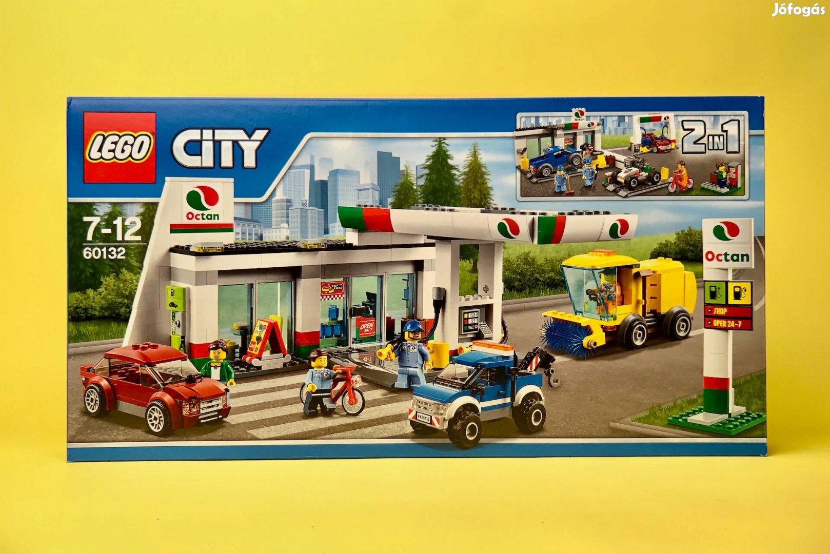 LEGO City 60132 Service Station, Uj, Bontatlan