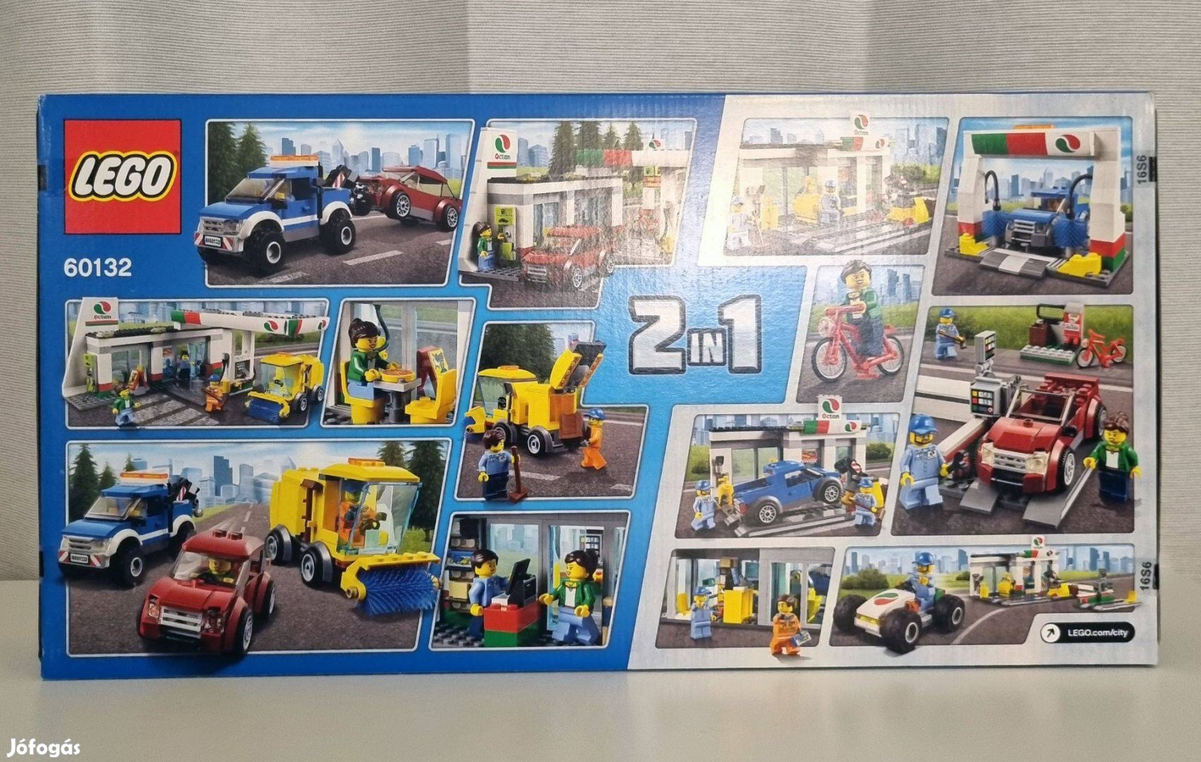 LEGO City 60132 - Benzinkút - Új, Bontatlan