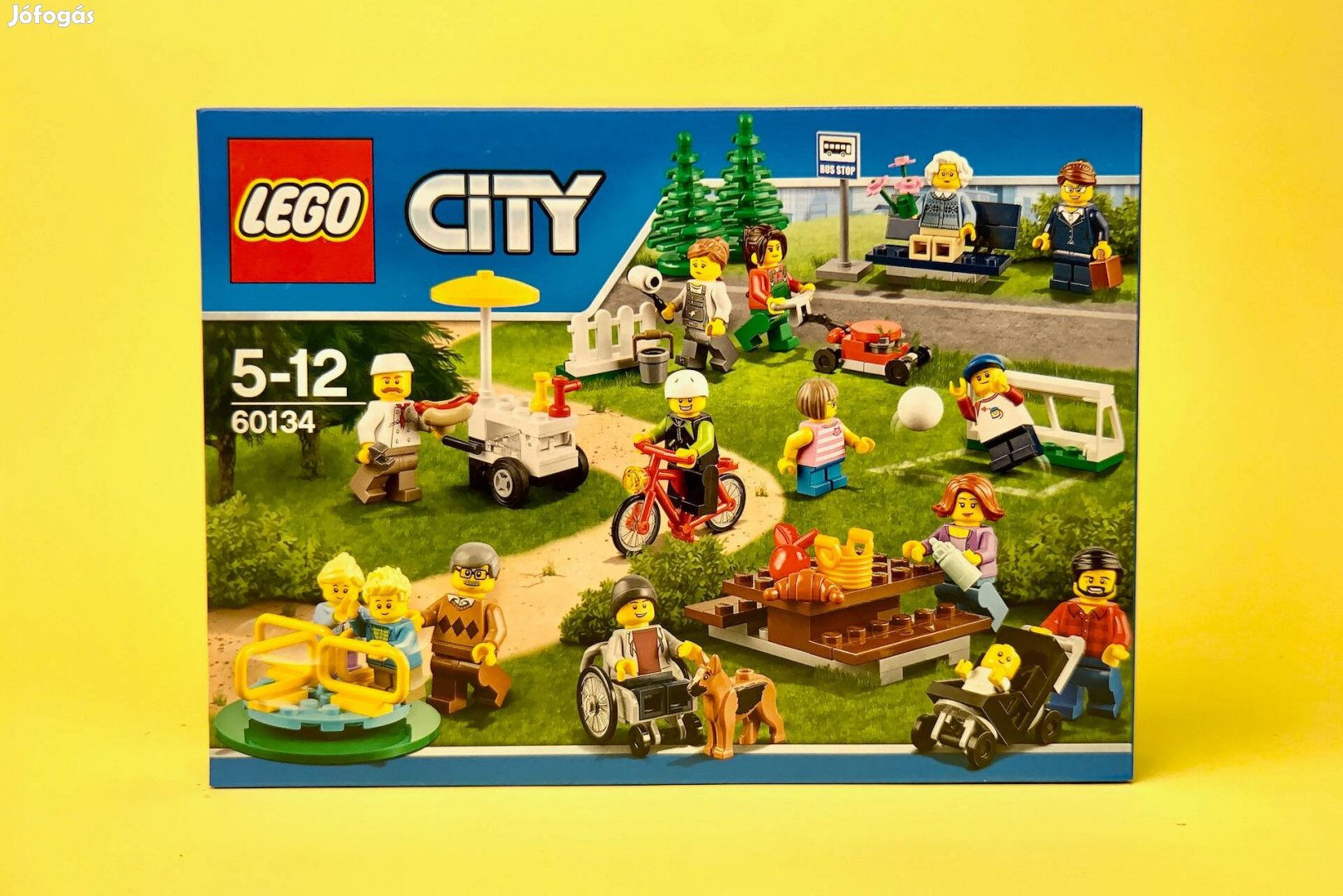 LEGO City 60134 Fun in the Park - City People Pack, Uj, Bontatlan