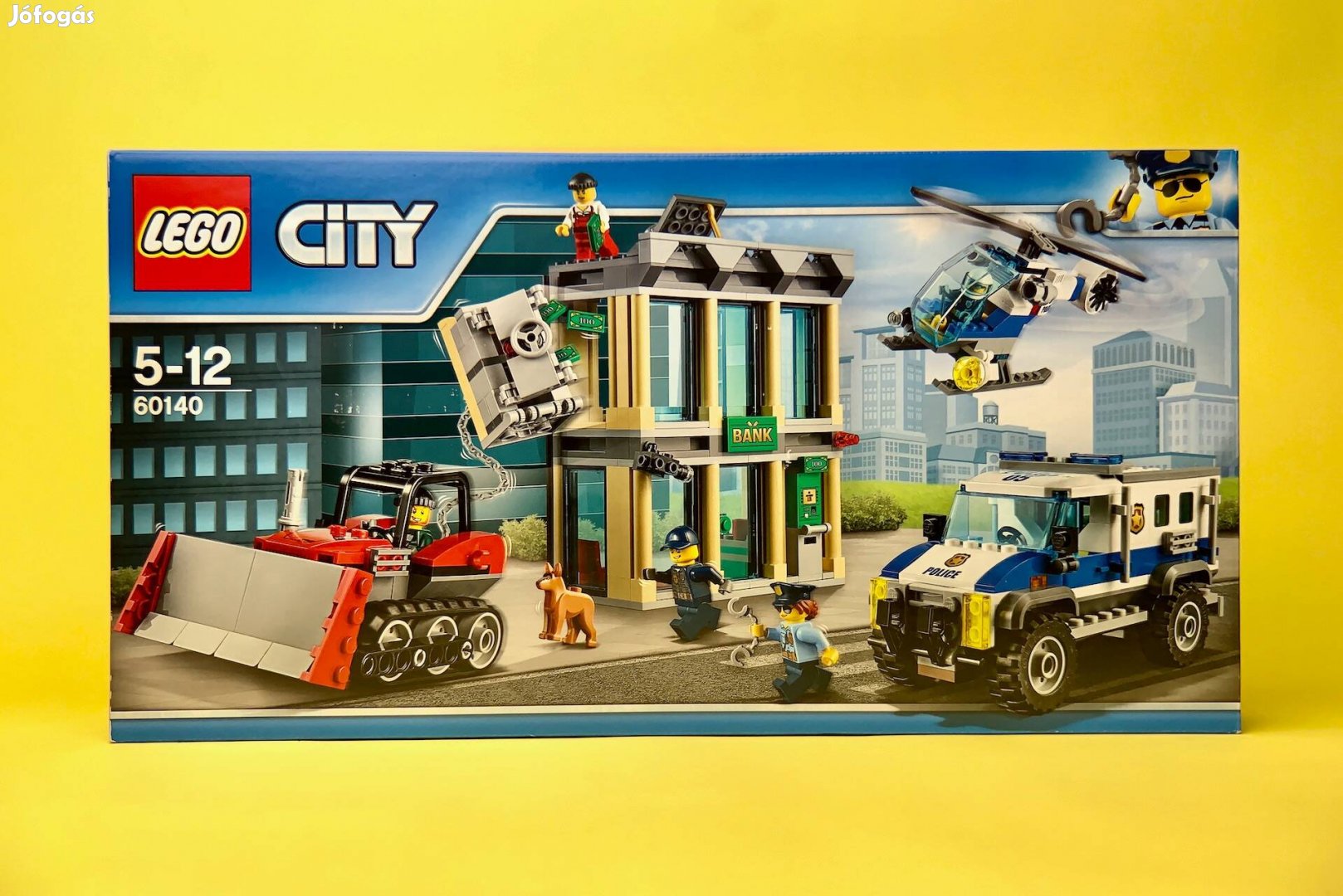 LEGO City 60140 Buldózeres betörés, Uj, Bontatlan