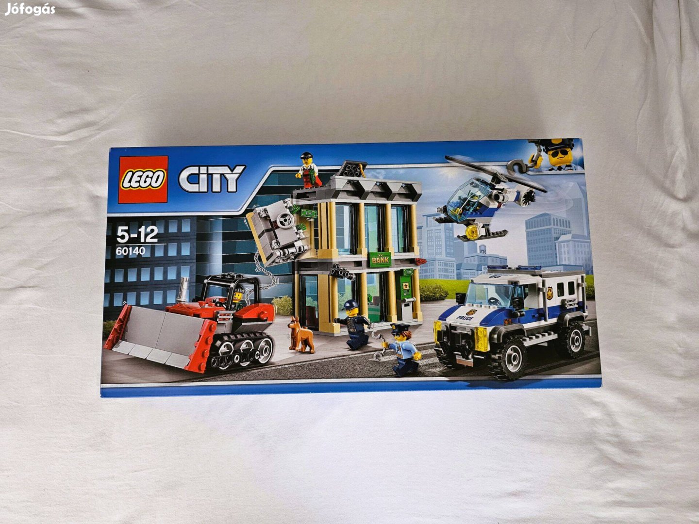 LEGO City 60140 Bulldozer Break-In - új, bontatlan