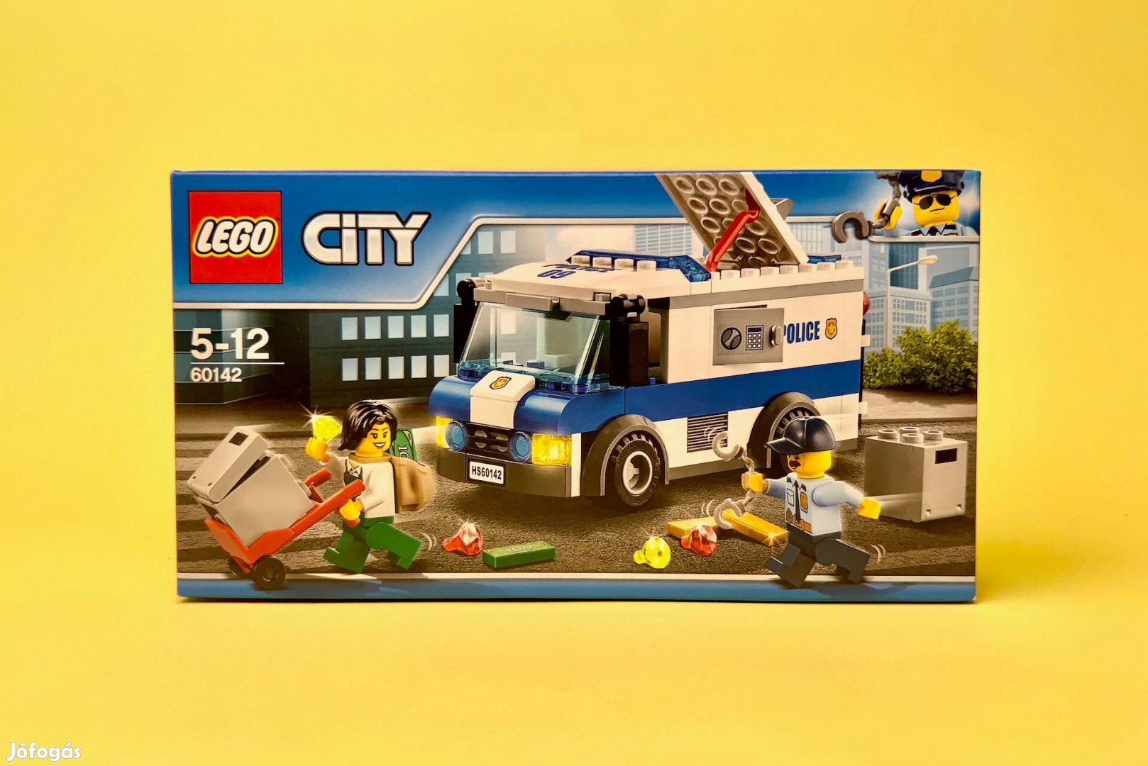 LEGO City 60142 Money Transporter, Uj, Bontatlan