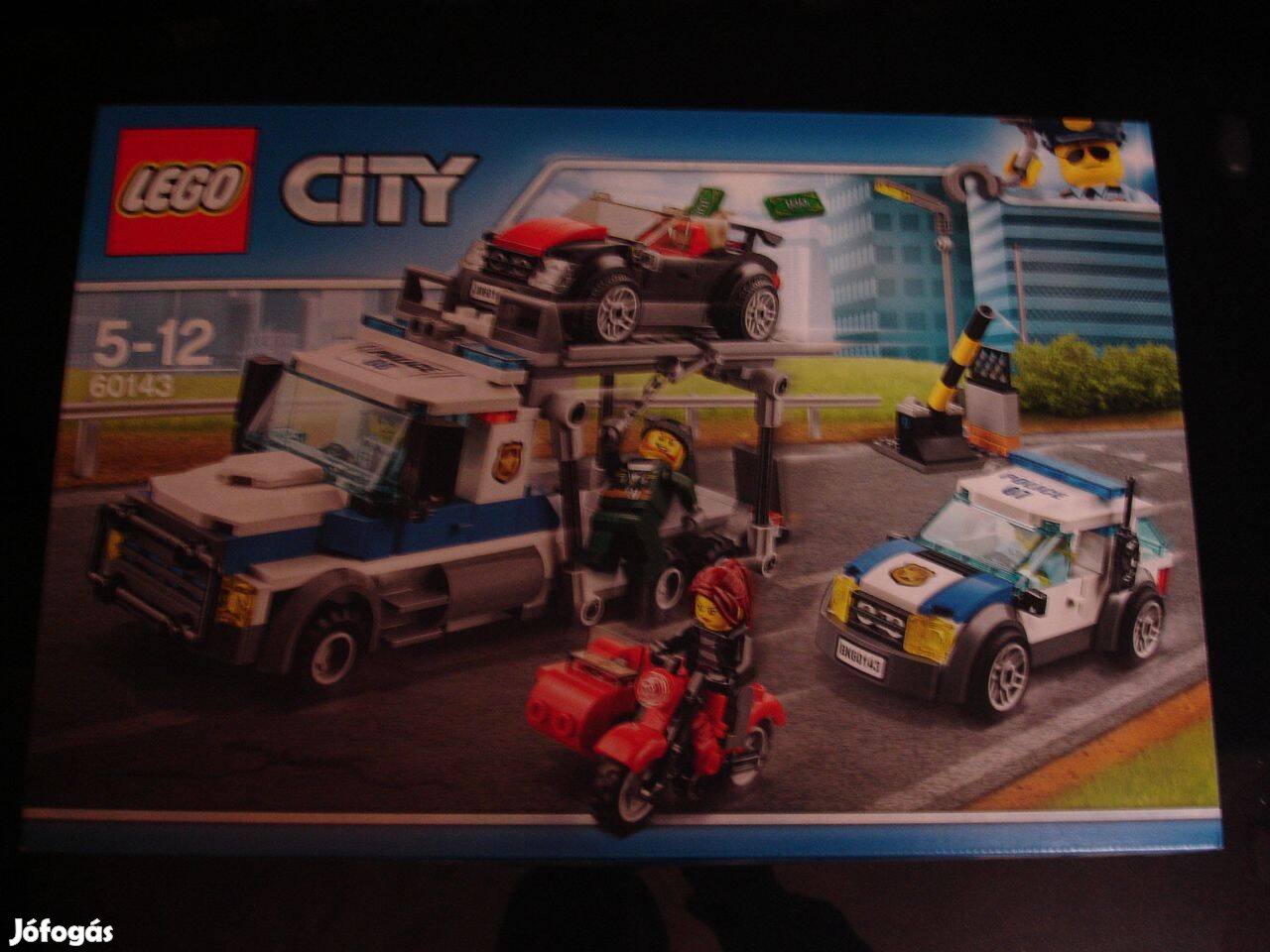 LEGO City 60143 Autószállító kirablása Bontatlan