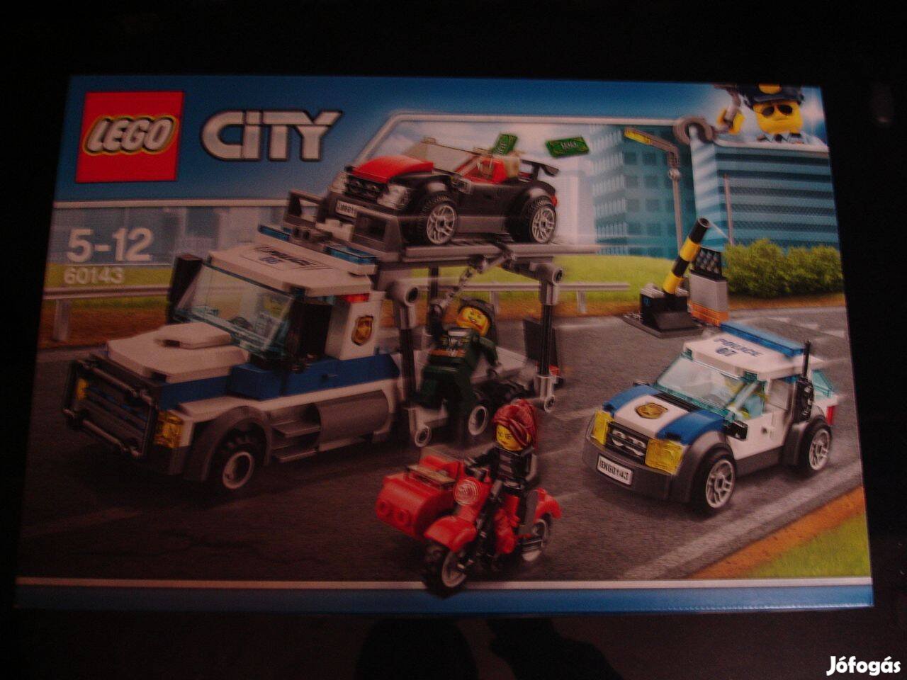 LEGO City 60143 Autószállító kirablása Bontatlan