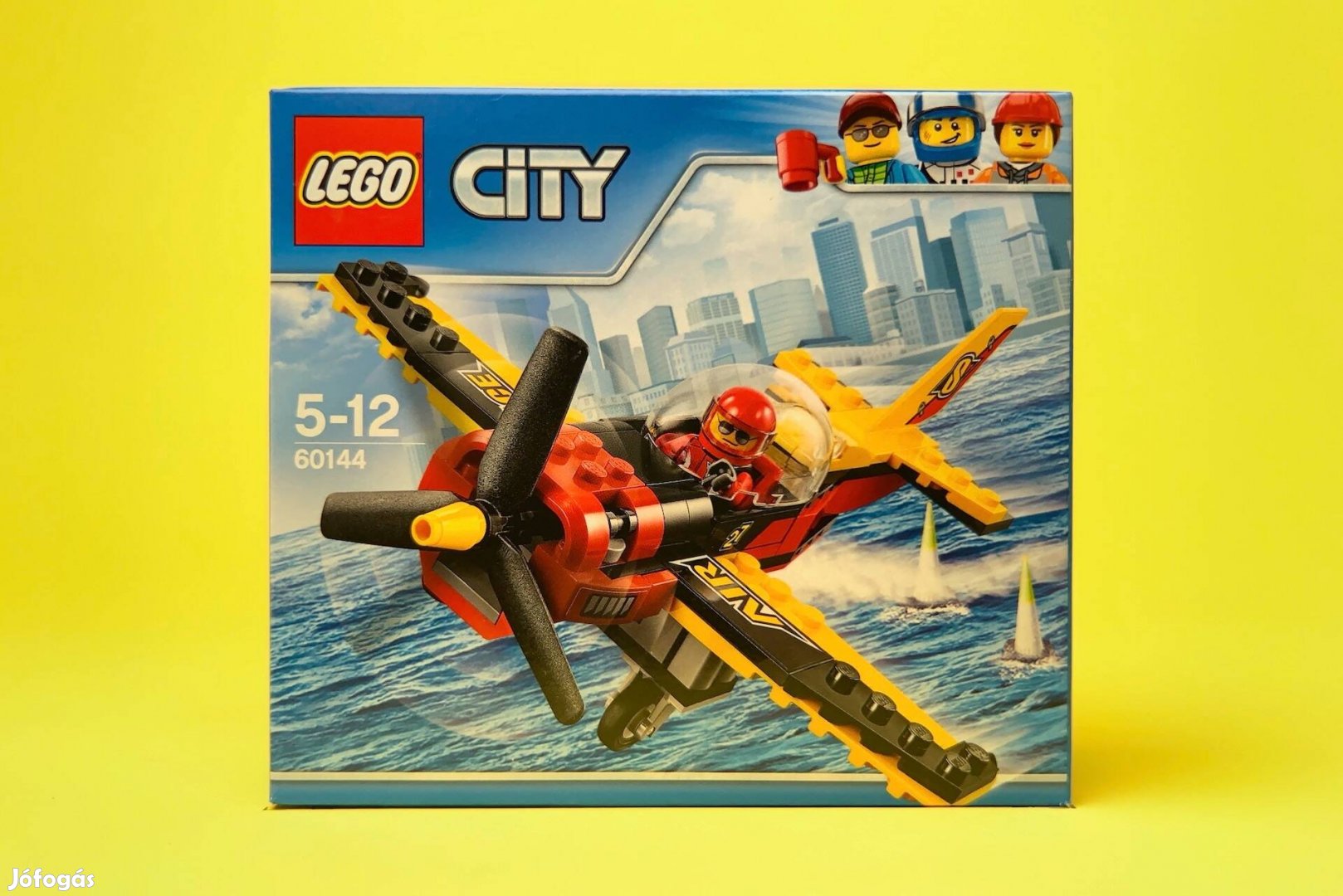 LEGO City 60144 Race Plane, Új, Bontatlan