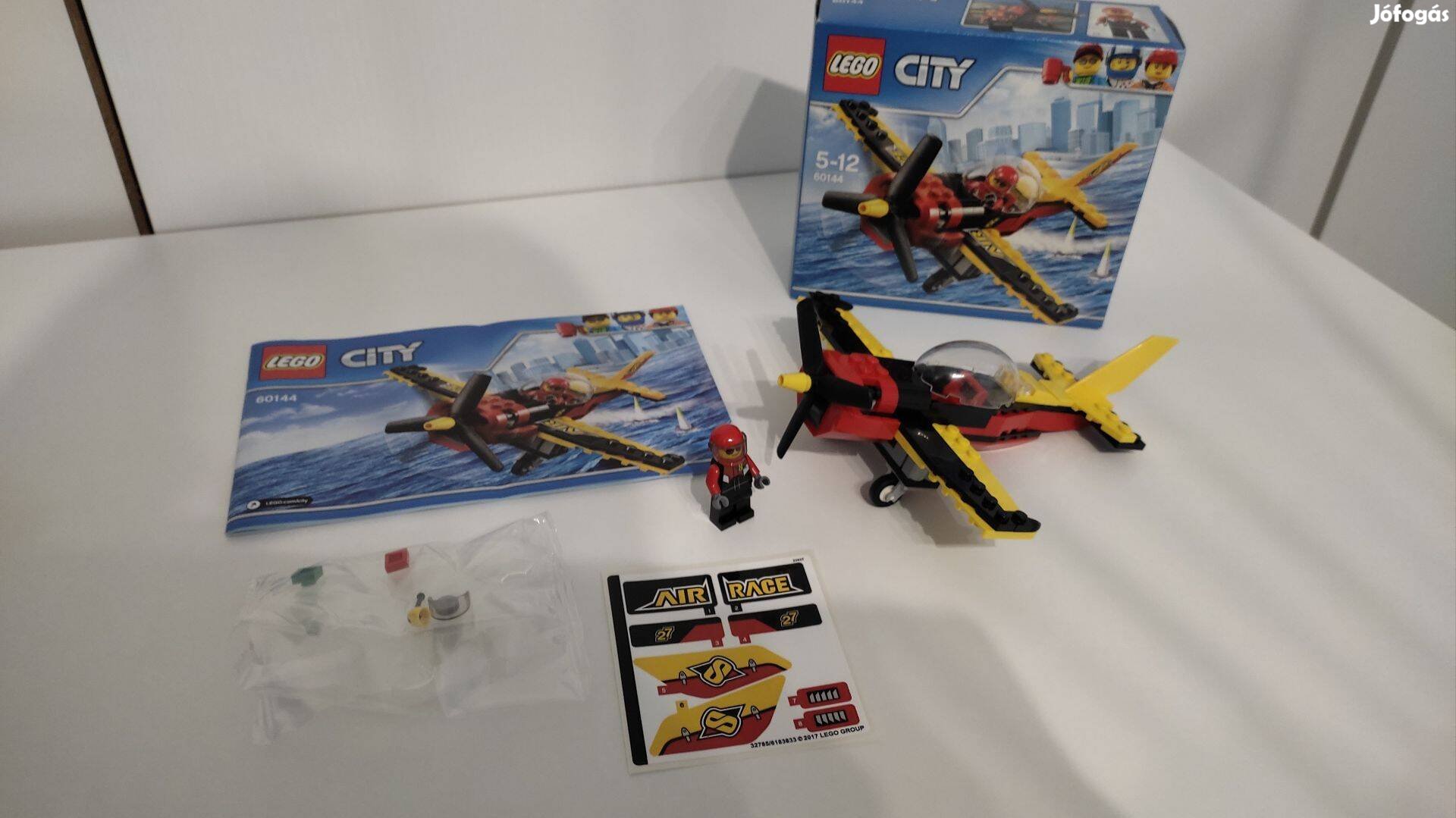 LEGO City 60144 - Versenyrepülőgép - dobozos, újszerű