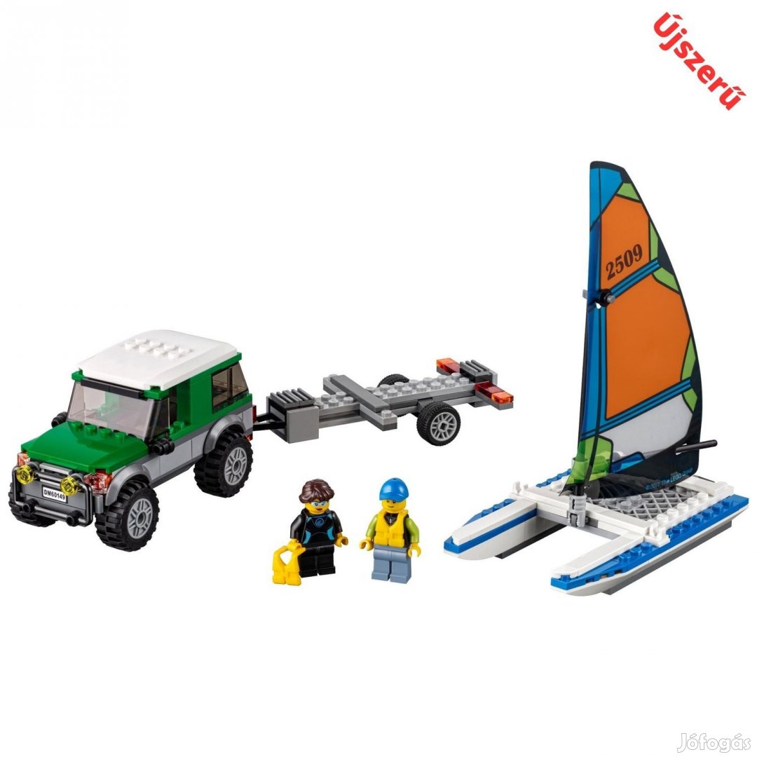 LEGO City 60149 4x4 terepjáró katamaránnal