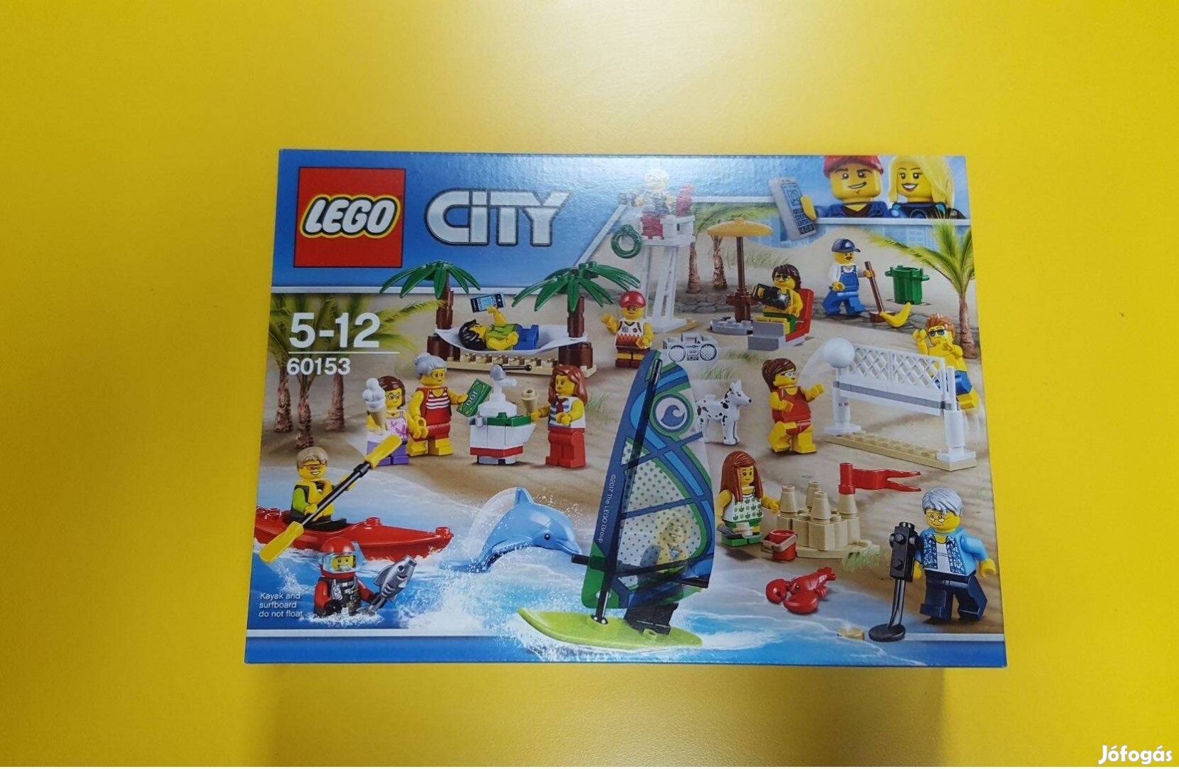 LEGO City 60153 Móka a tengerparton figuracsomag Bontatlan
