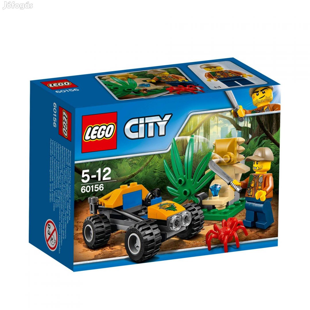 LEGO City 60156 Dzsungeljáró homokfutó Bontatlan