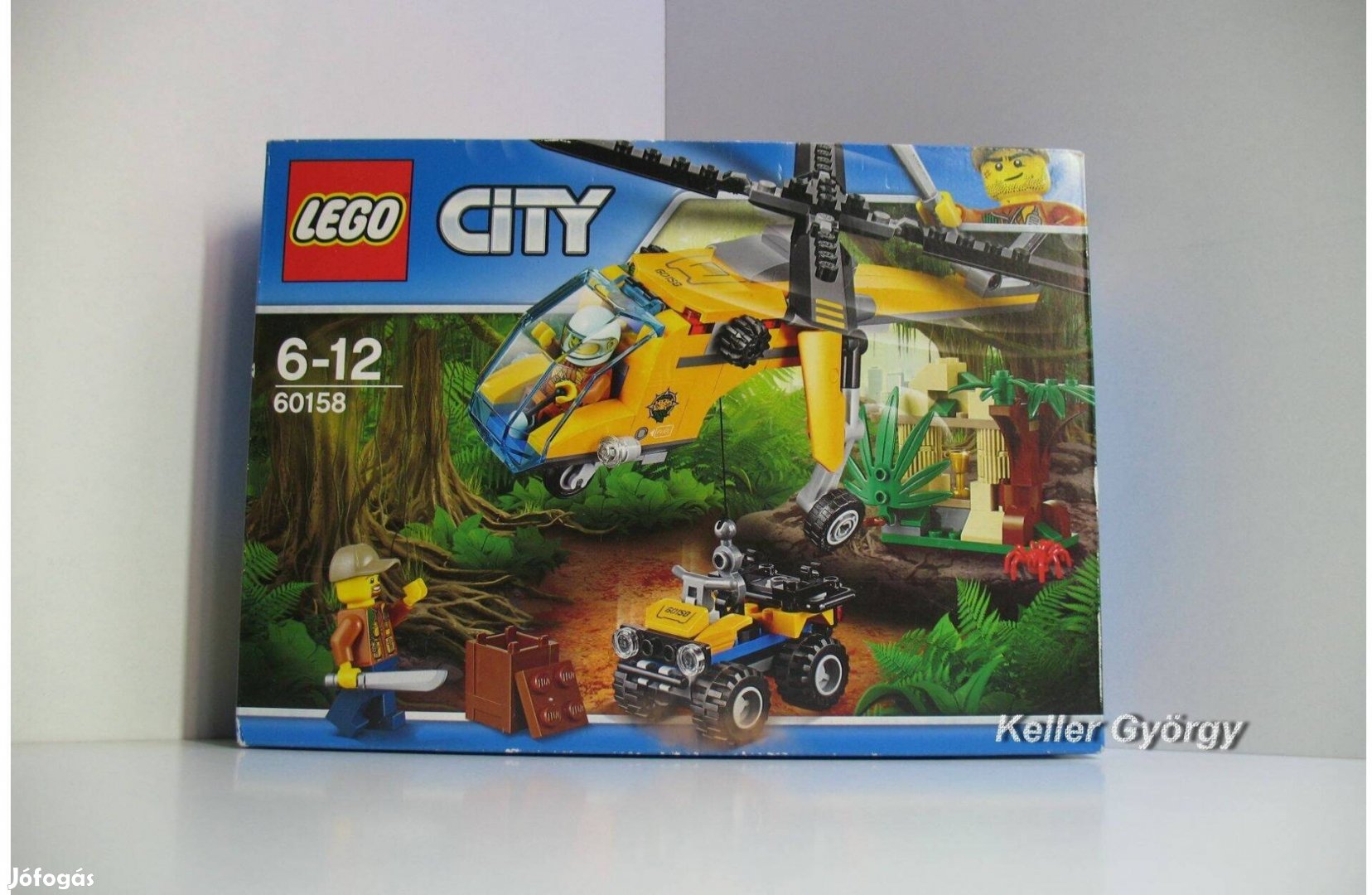 LEGO City 60158 Dzsungel teherszállító helikopter Új!