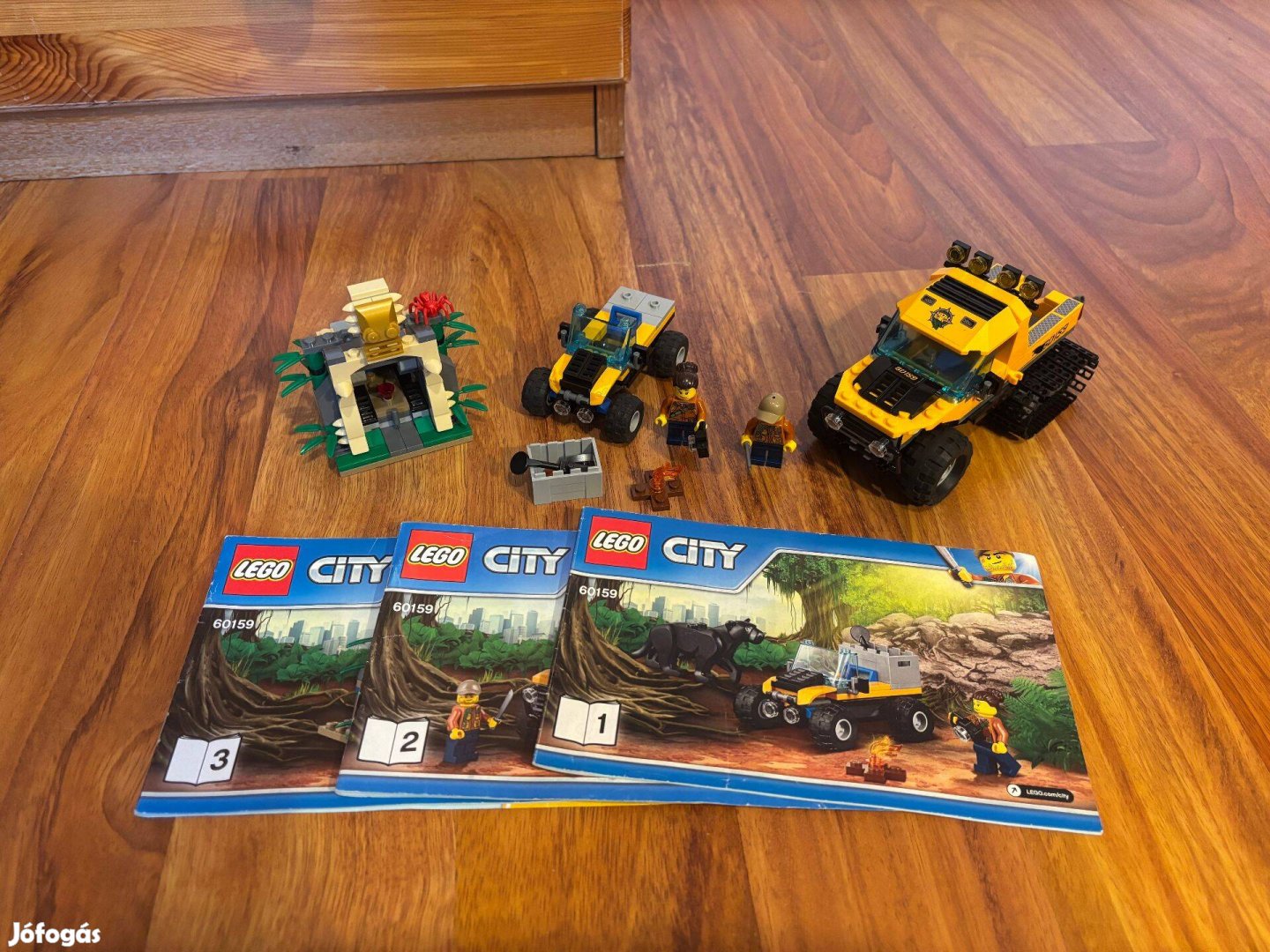 LEGO City 60159 Dzsungel küldetés félhernyótalpas járművel