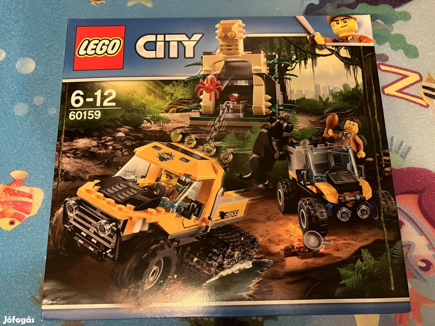 LEGO City 60159 - Dzsungel küldetés félhernyótalpas járművel (új,