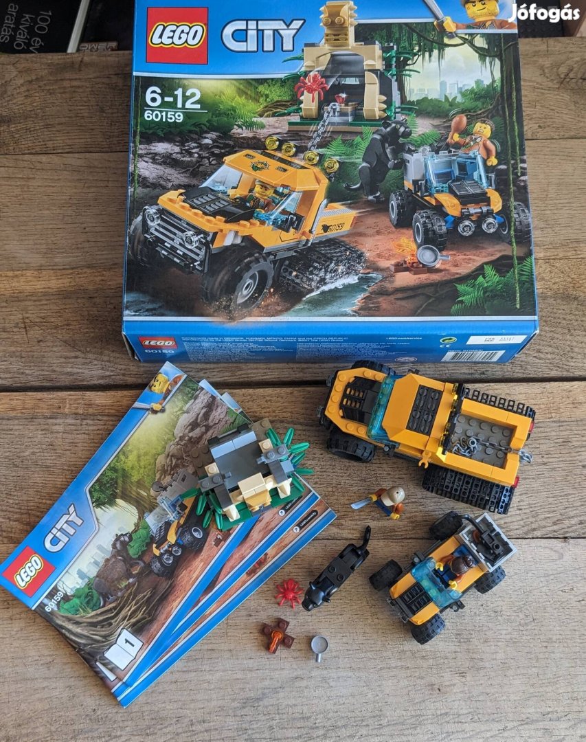 LEGO City 60159 dzsungel küldetés