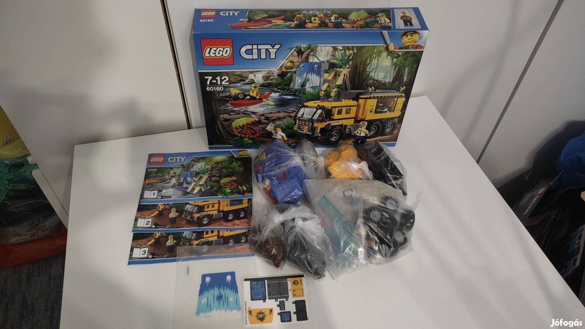 LEGO City 60160 - Dzsungel mozgó labor - dobozos, újszerű