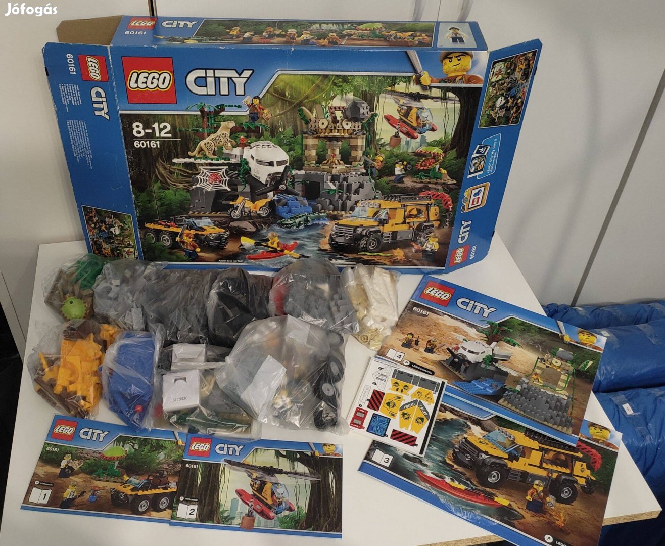 LEGO City 60161 - Dzsungel kutatási terület - dobozos, újszerű