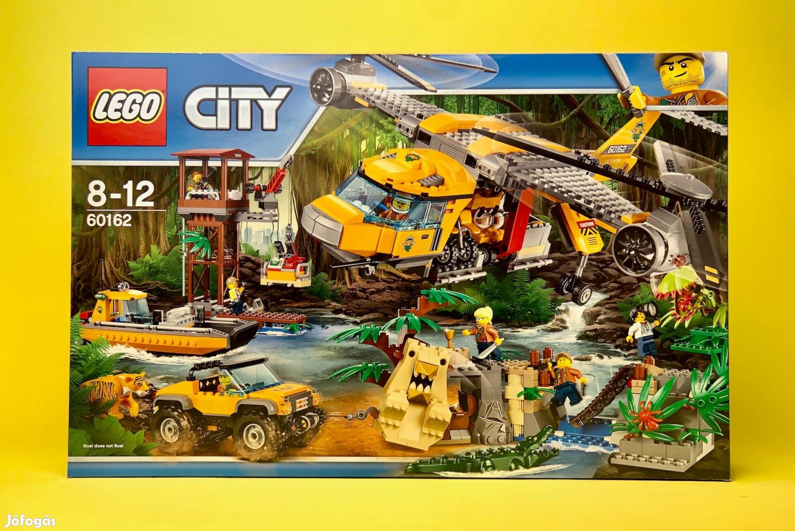 LEGO City 60162 Dzsungel utánpótlás-szállító helikopter, Uj, Bontatlan
