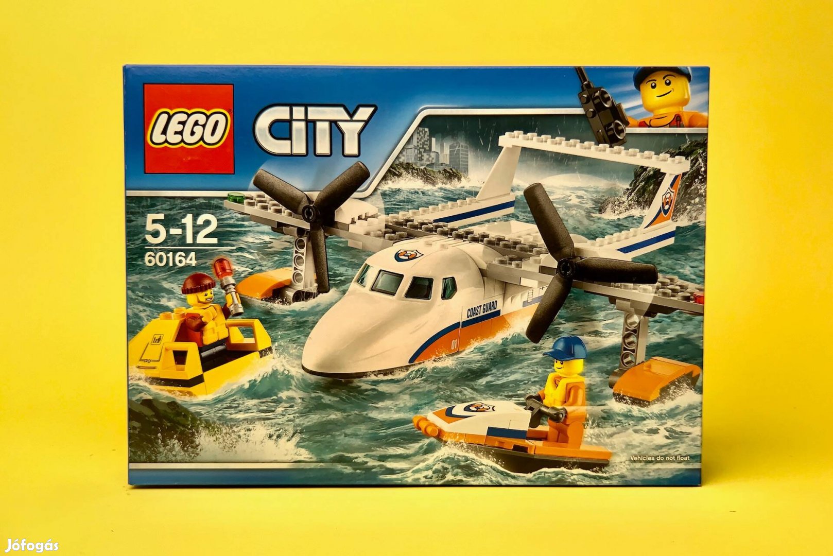 LEGO City 60164 Sea Rescue Plane, Új, Bontatlan