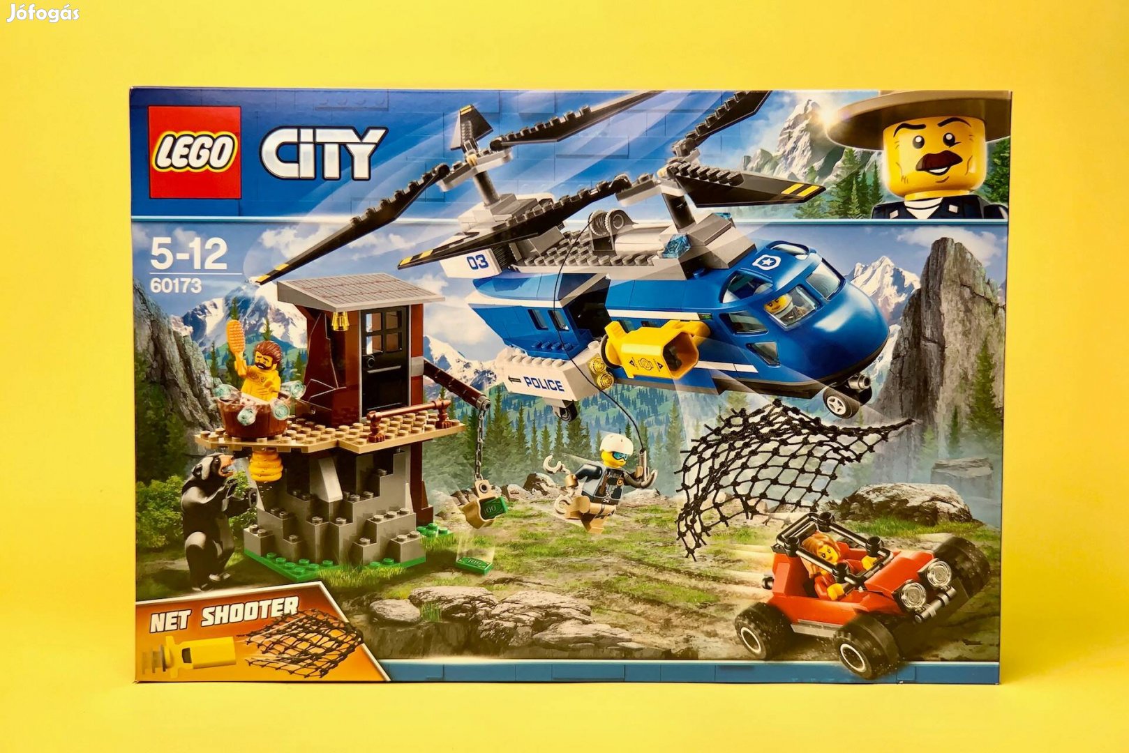 LEGO City 60173 Hegyi letartóztatás, Uj, Bontatlan