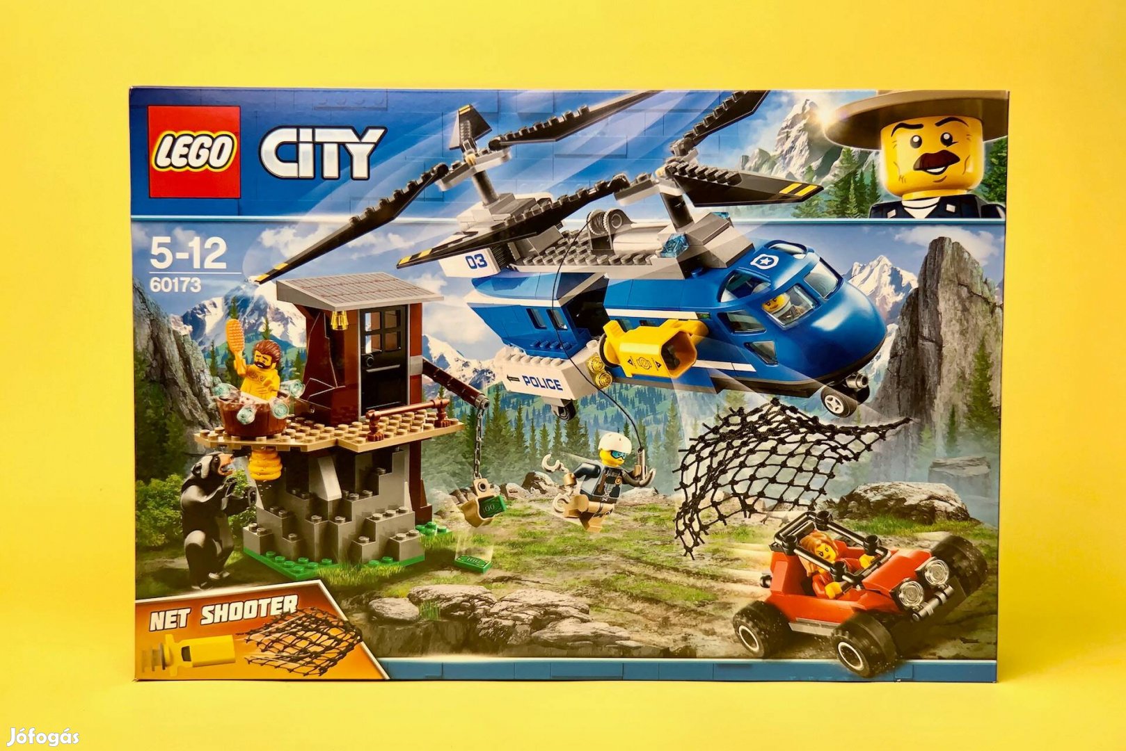 LEGO City 60173 Mountain Arrest, Uj, Bontatlan