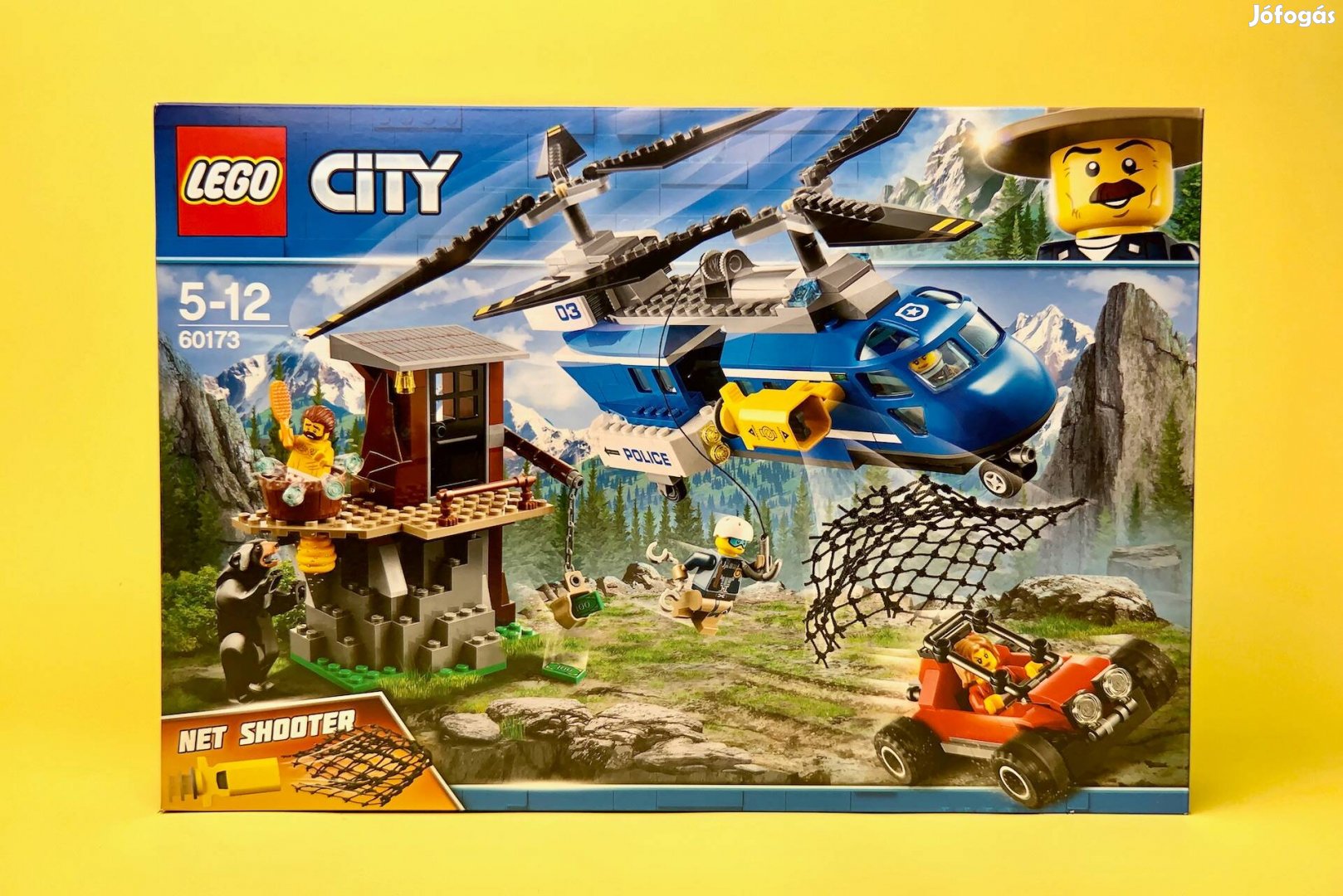 LEGO City 60173 Mountain Arrest, Új, Bontatlan
