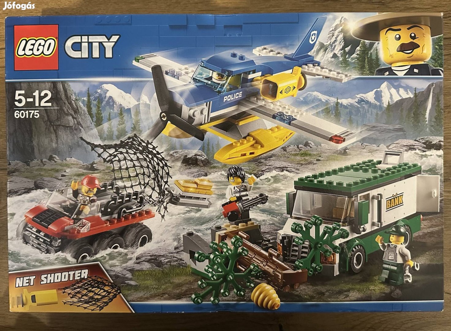 LEGO City 60175 - Rablás a hegyi folyónál